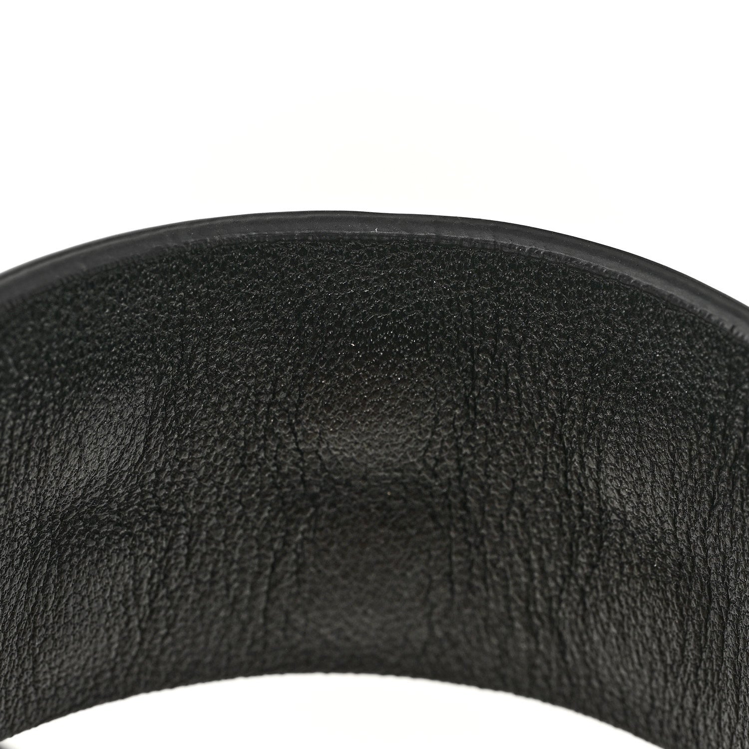 Lambskin CC Chain Turnlock Bracelet Black