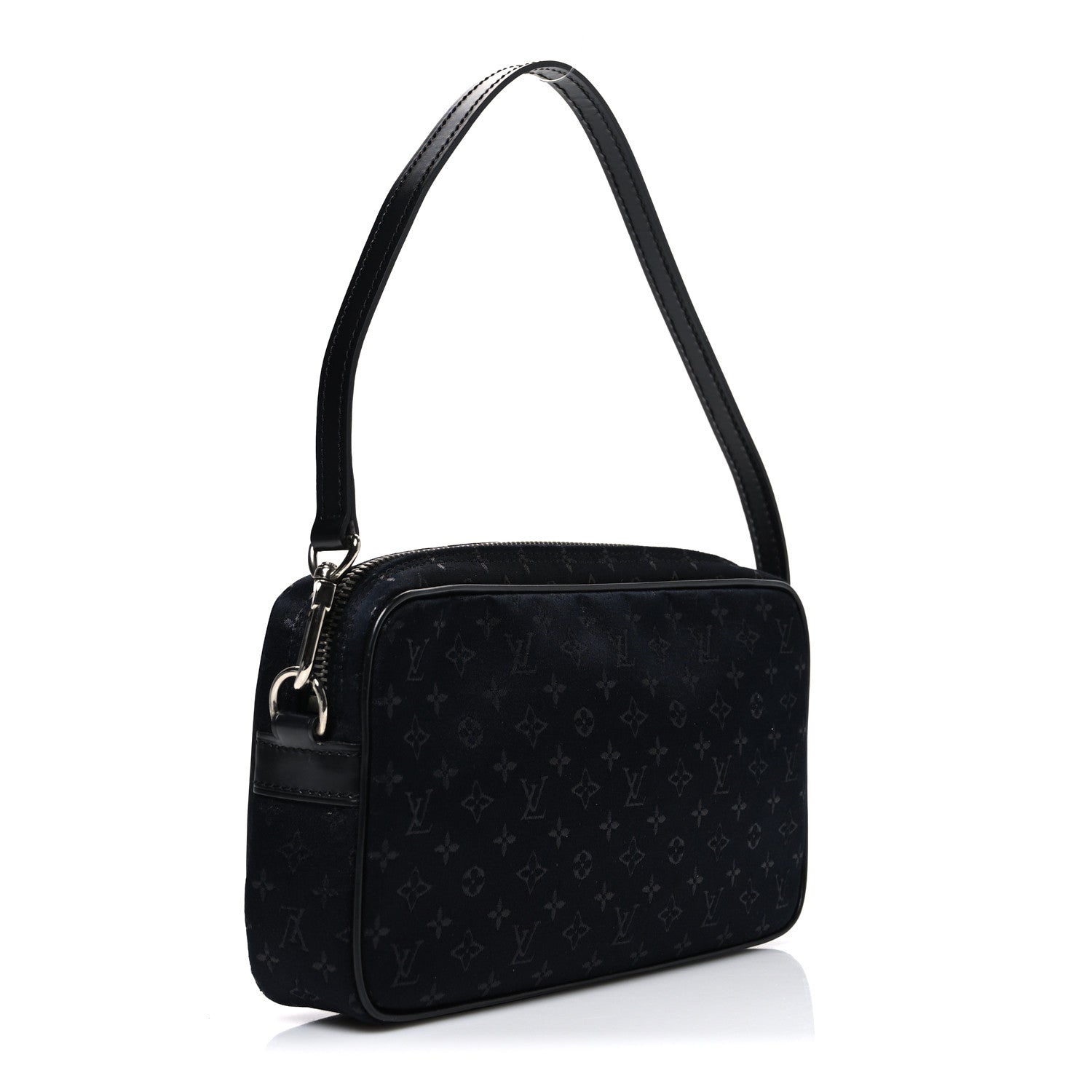 Satin Mini Monogram Conte De Fees Pochette Black
