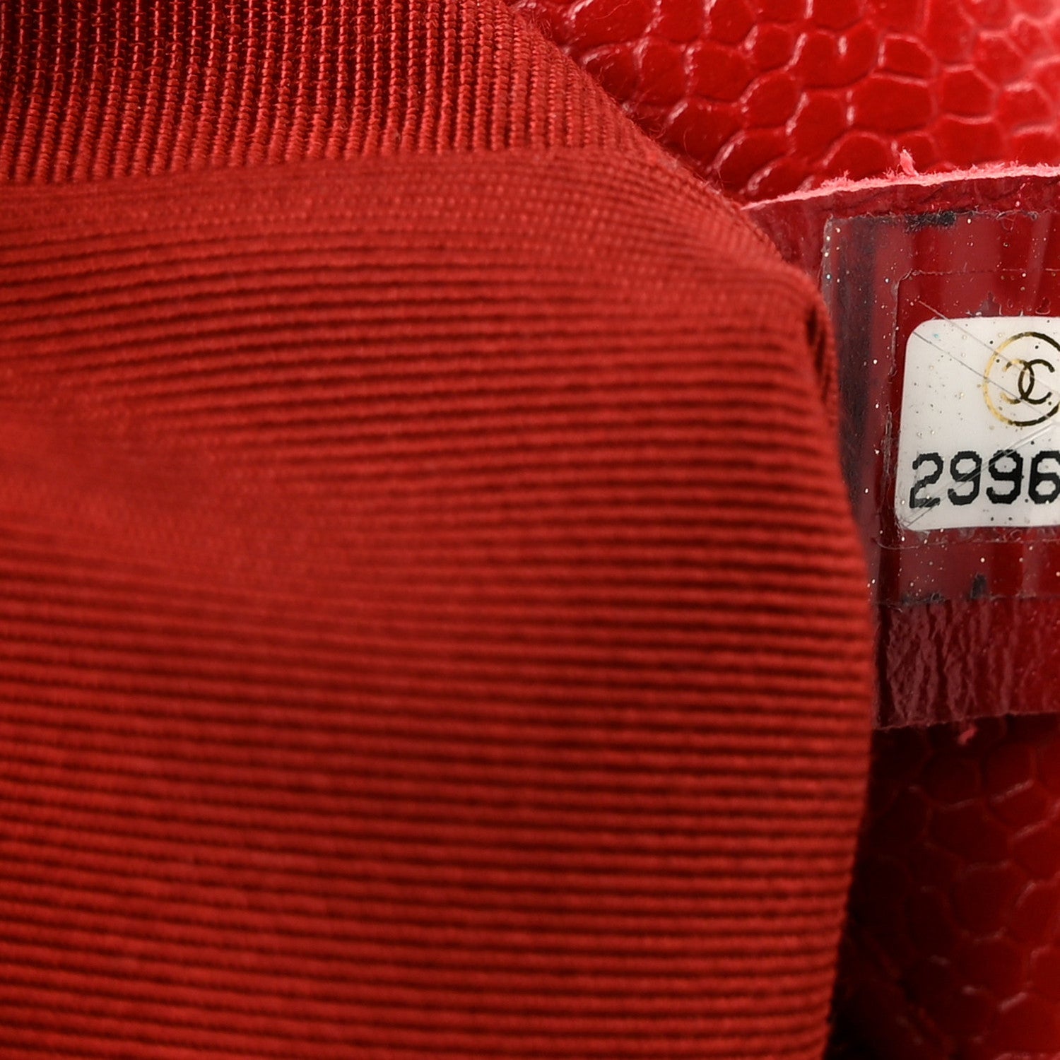 Caviar Quilted Mini Incognito Square Flap Red
