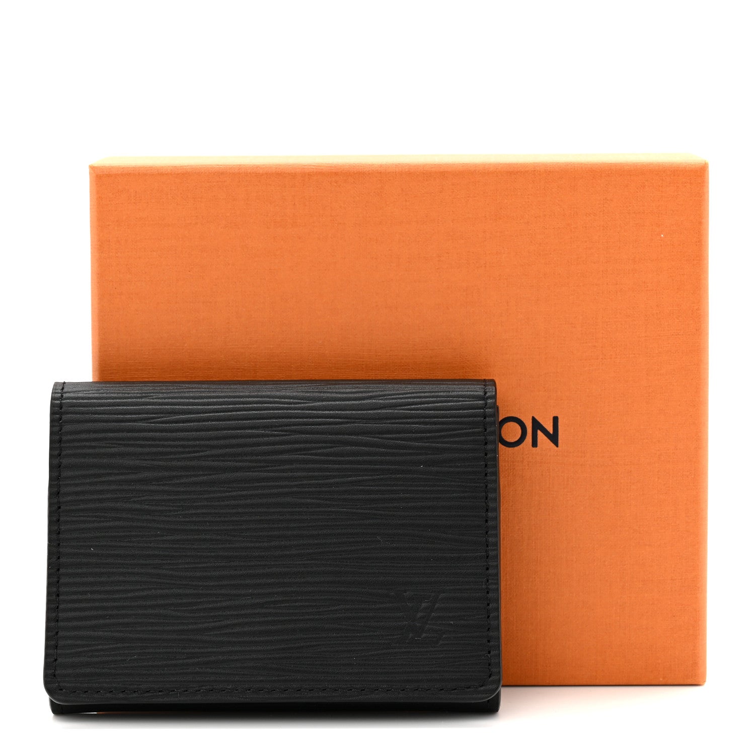 Epi Business Card Holder Black
