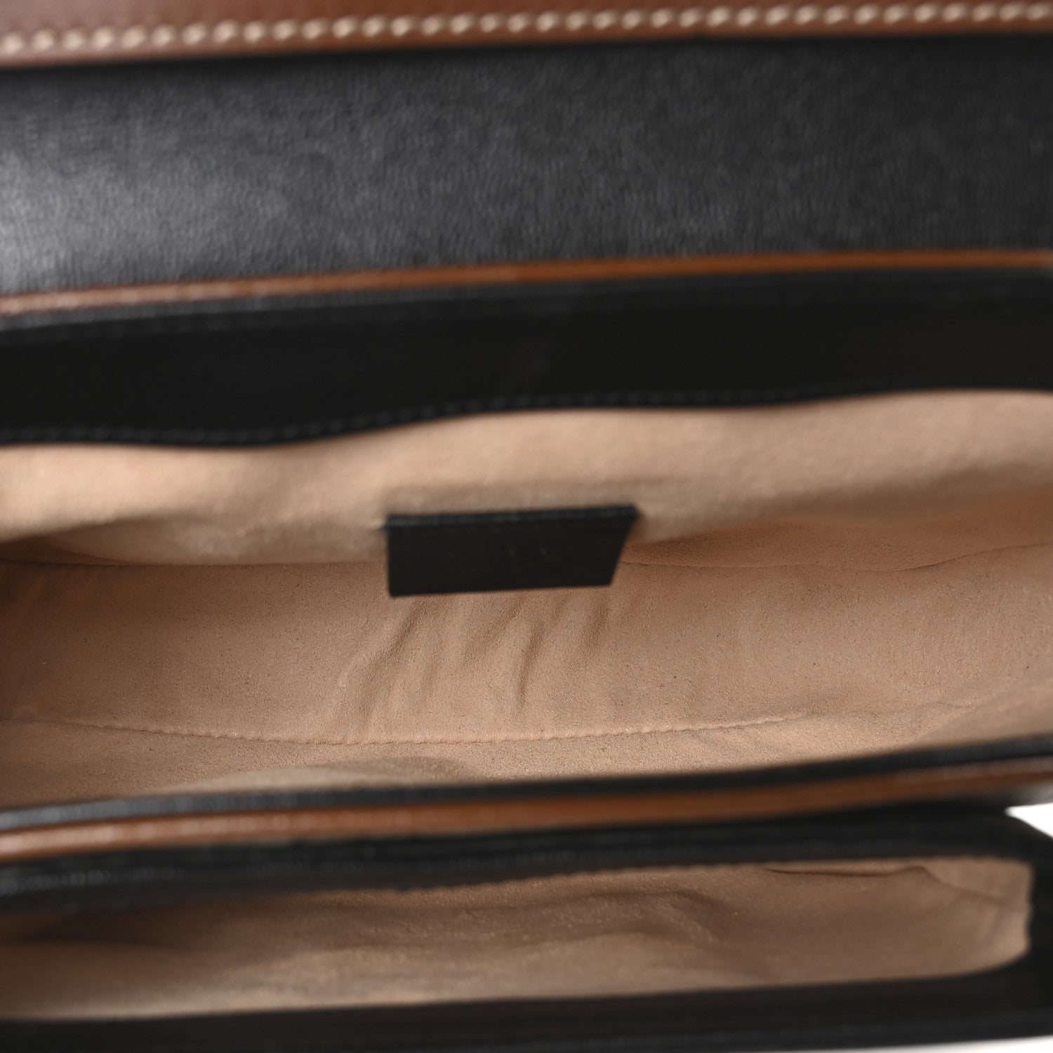 GG Supreme Monogram New Sakai Lux Calfskin Mini Padlock Flap Pocket Shoulder Bag Beige Ebony Black Cuir