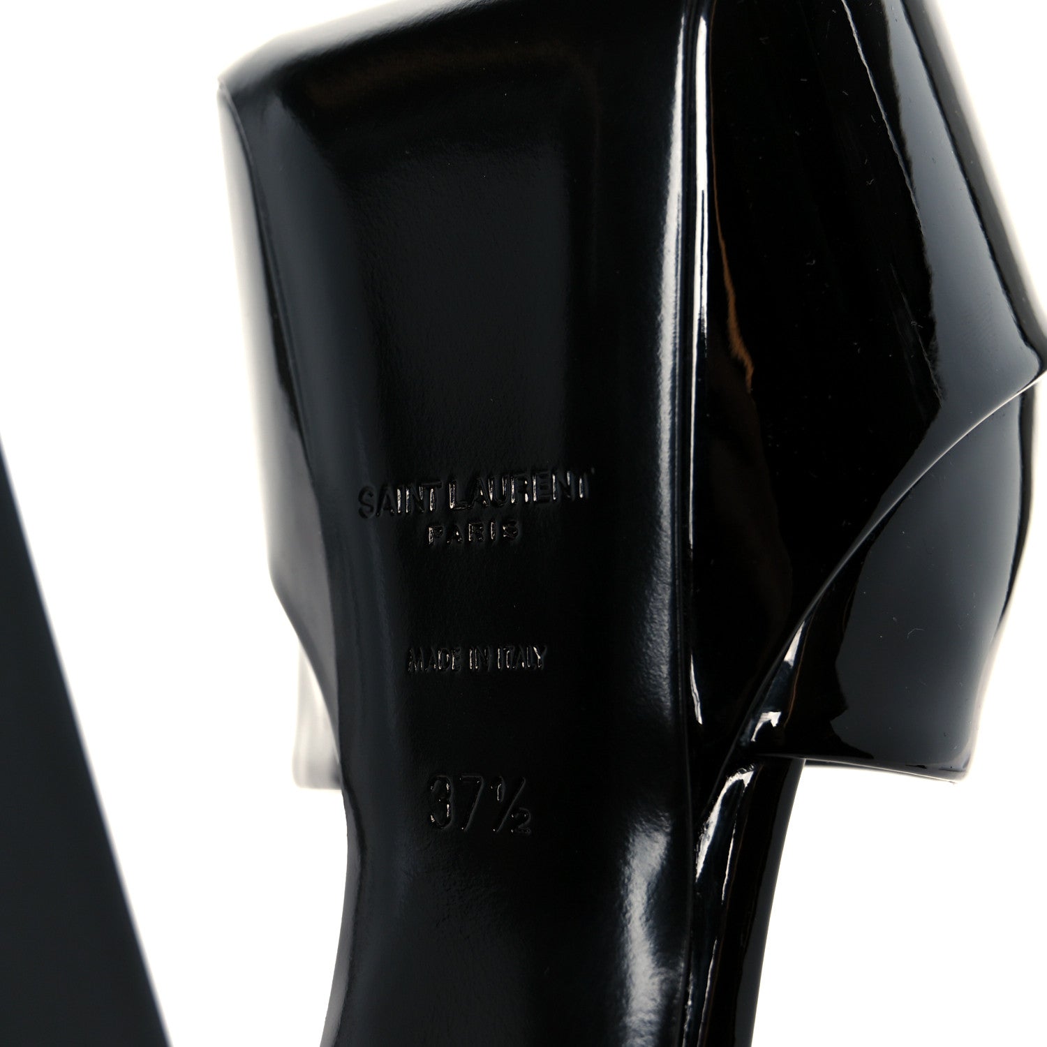 Vernice Grupy Sexy 95 Tanouk Platform Sandals 37.5 Black