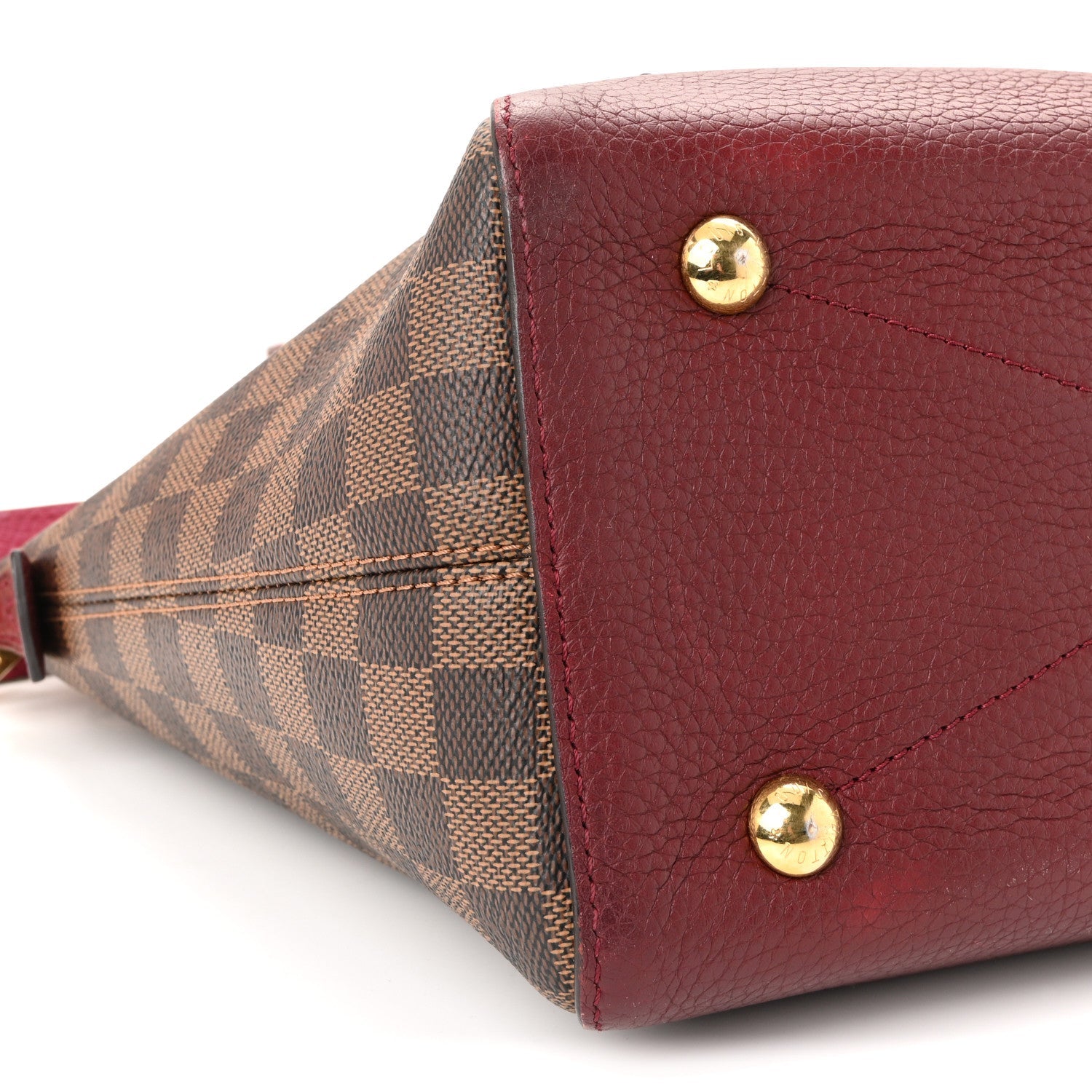 Damier Ebene Cuir Taurillon Hyde Park Fuchsia