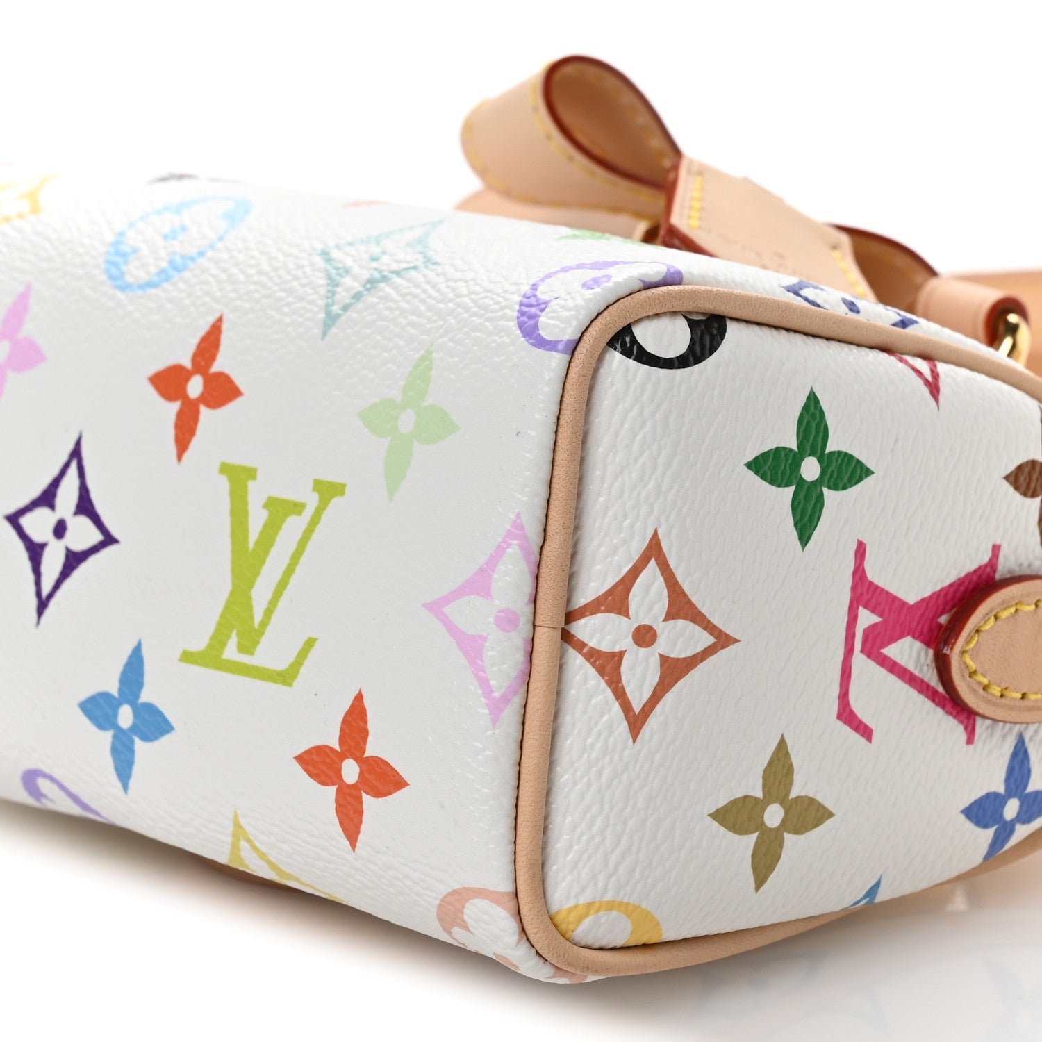 LV X TM Monogram Multicolor Nano Speedy White