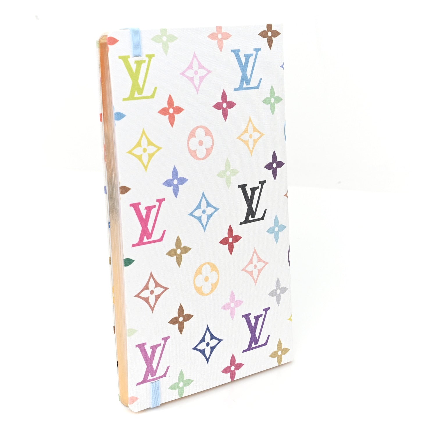 LV x TM Monogram Multicolor Jane Notebook MM White