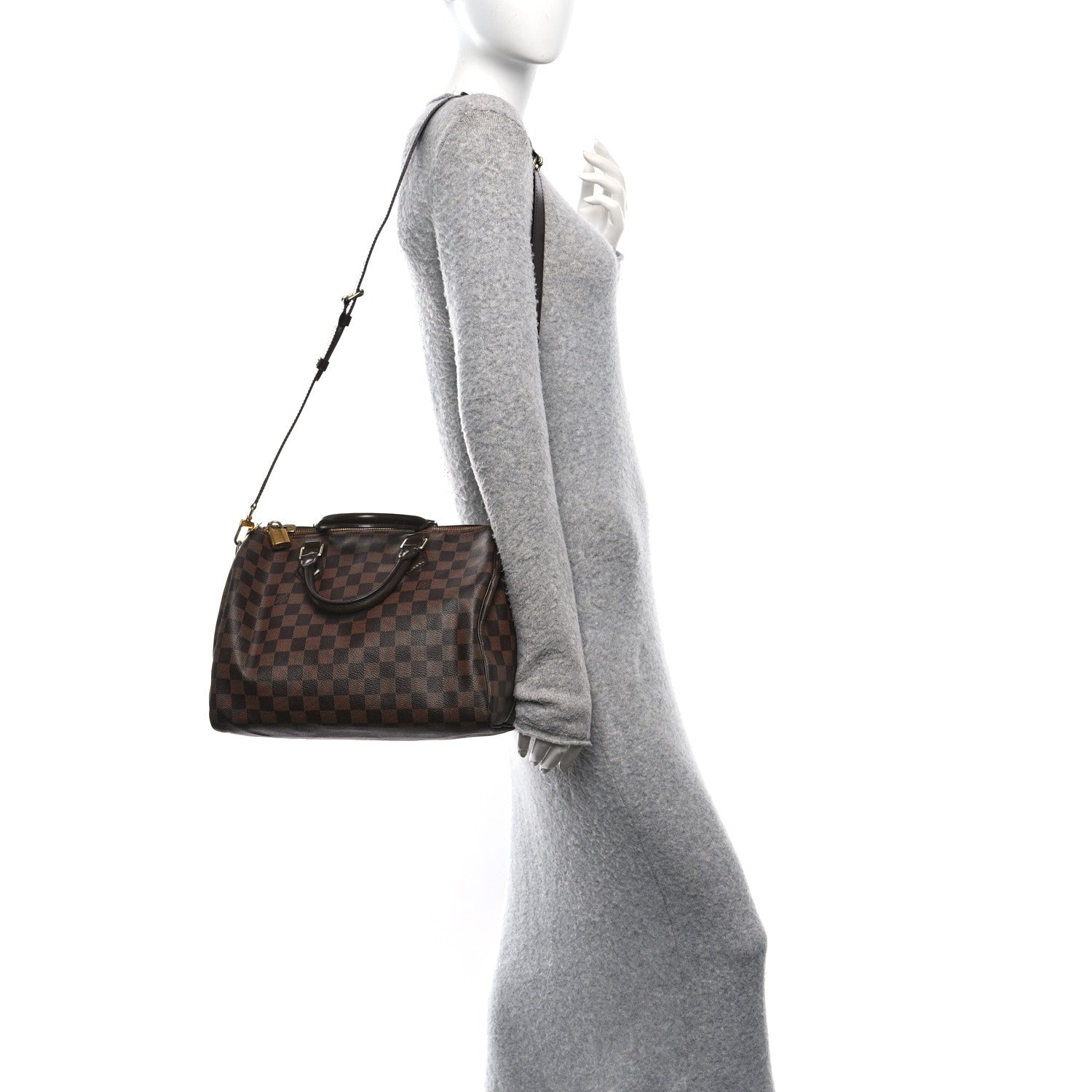 Damier Ebene Speedy Bandouliere 30