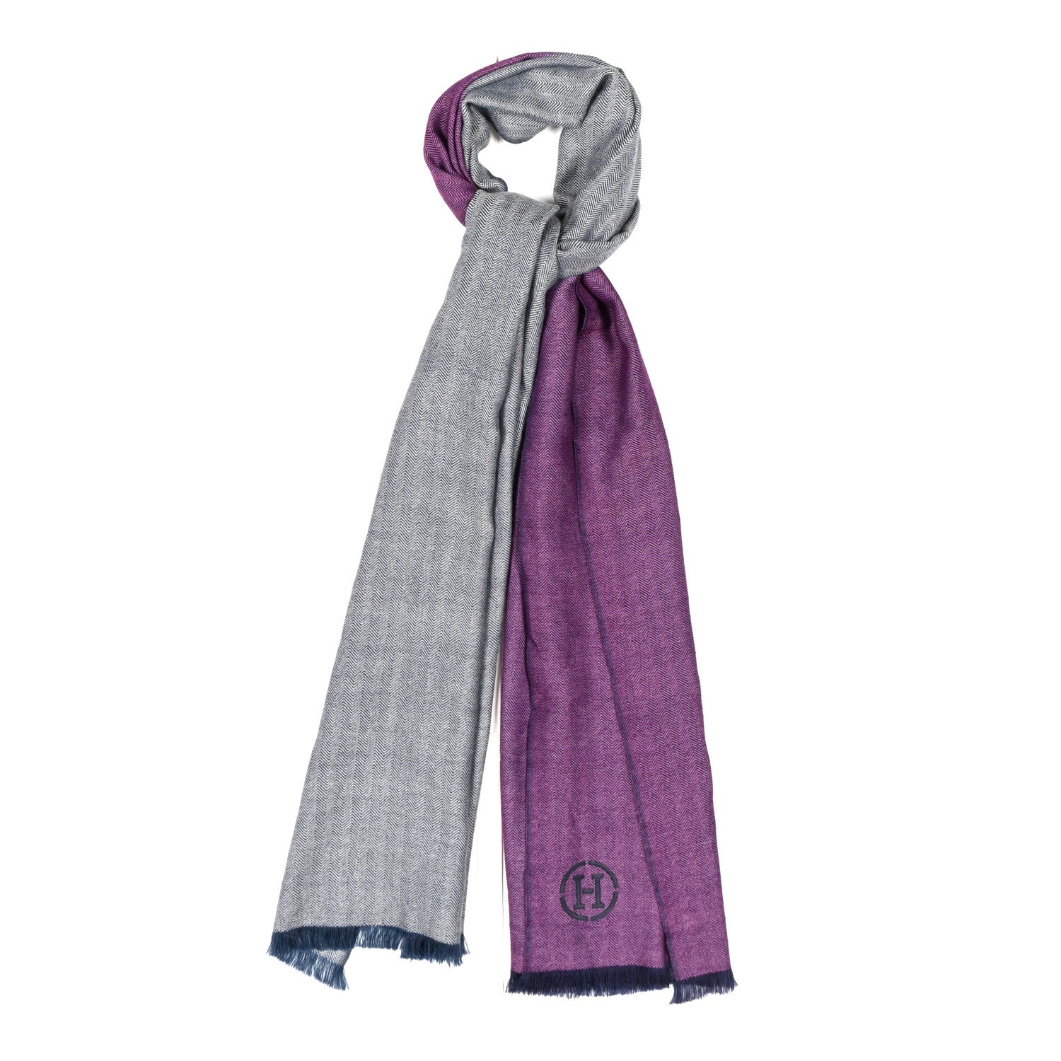 Cashmere Colorblock Himalaya Artisanale Muffler