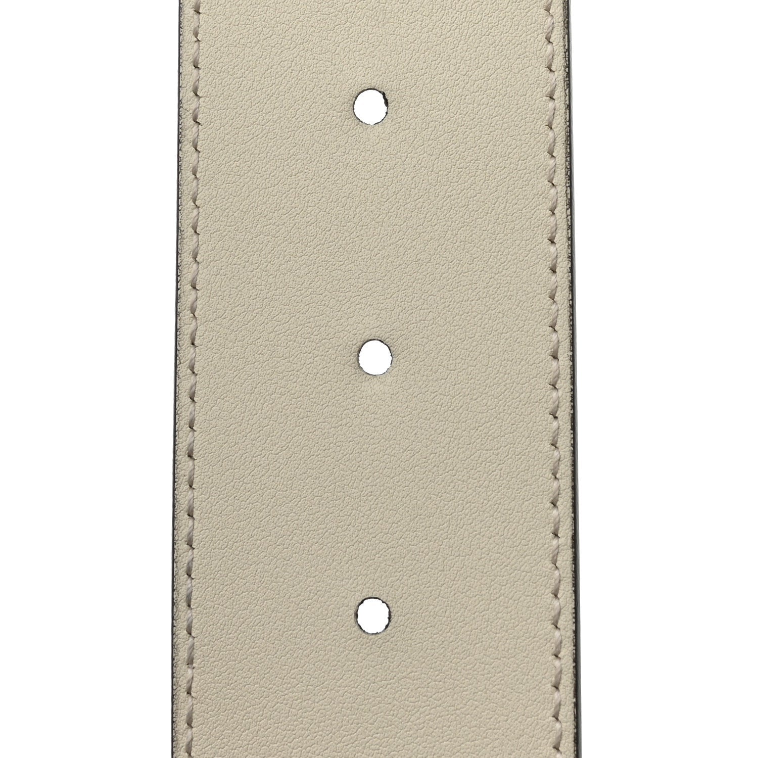 Calfskin Double G 40mm Belt 80 32 Mystic White