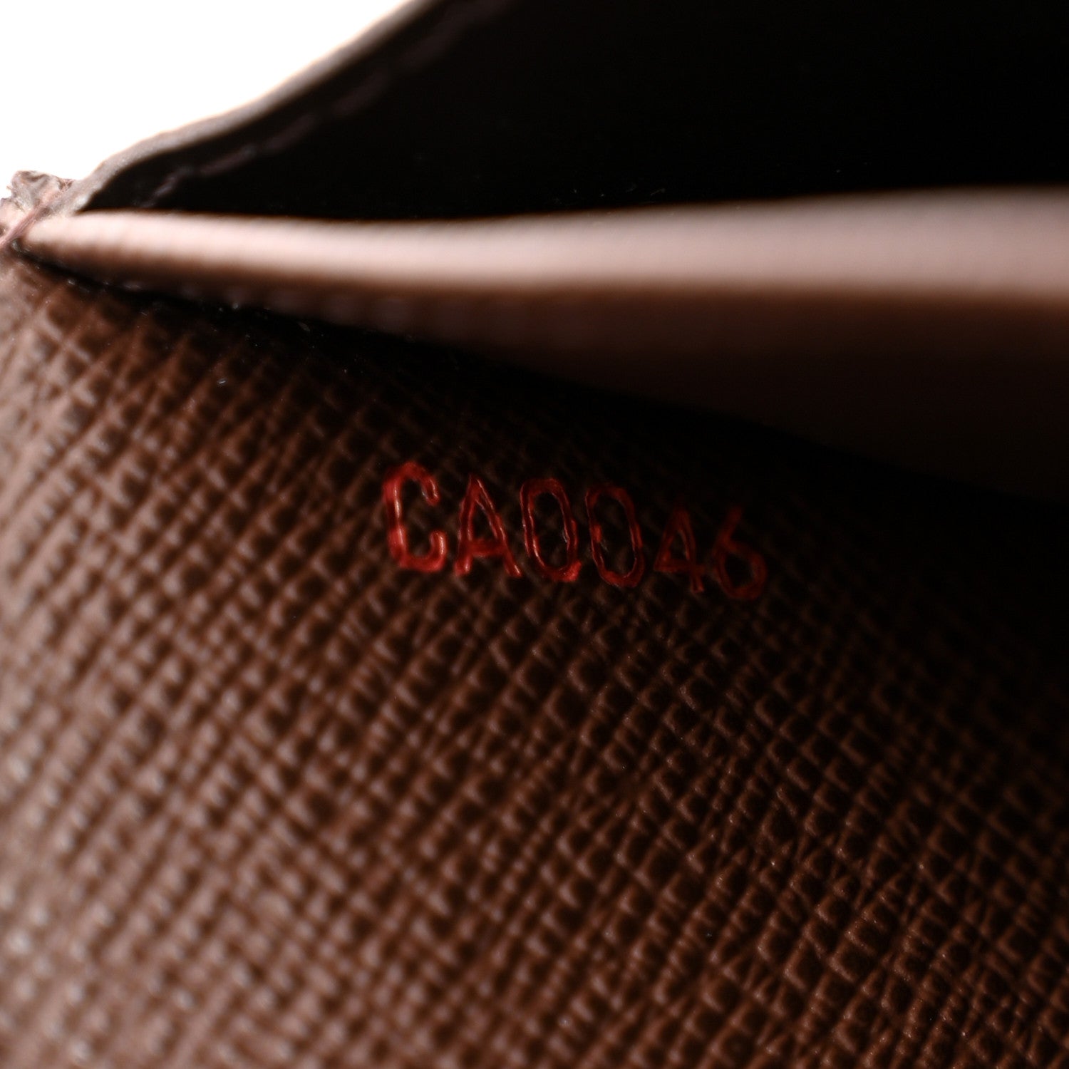 Damier Ebene Sarah Wallet