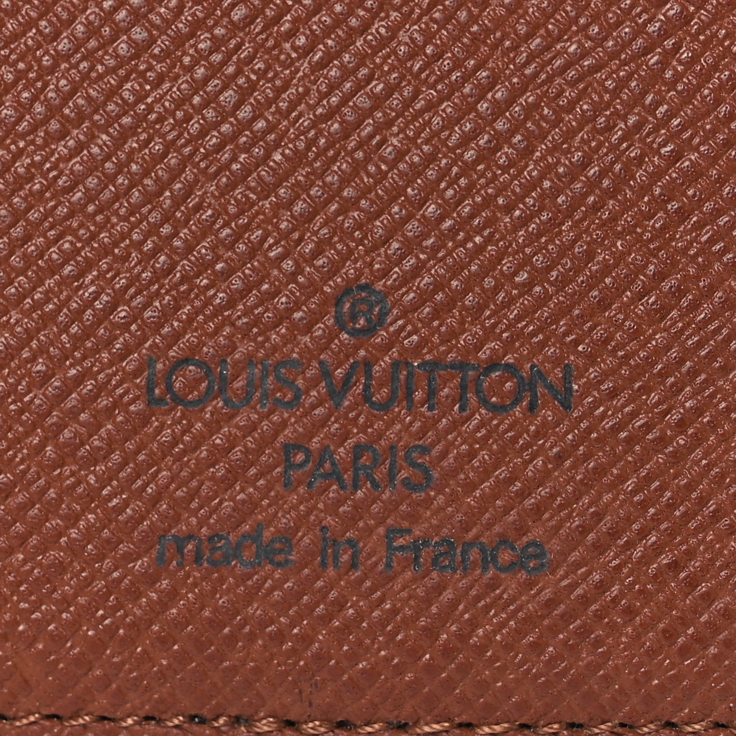 Monogram Pocket Organizer Card Holder