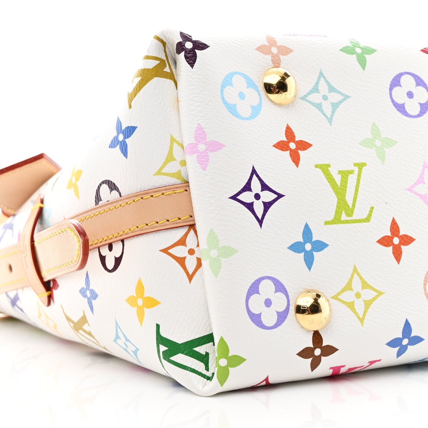 LV X TM Monogram Multicolor CarryAll PM White