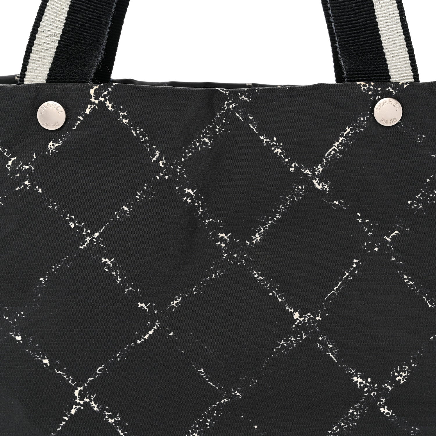 Nylon Travel Toiletry Tote Black