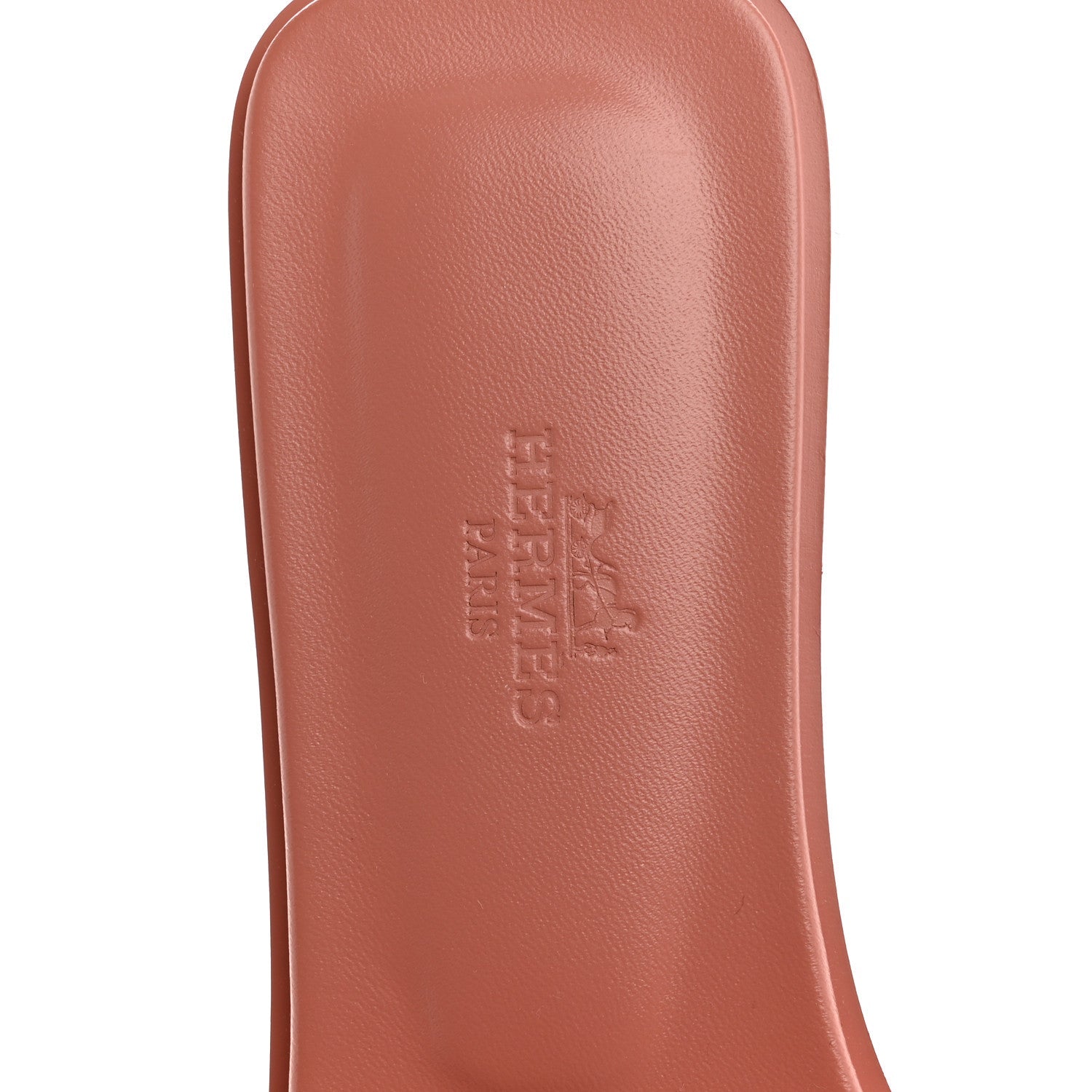 Box Calfskin Oran Sandals 38.5 Rouge Tomette