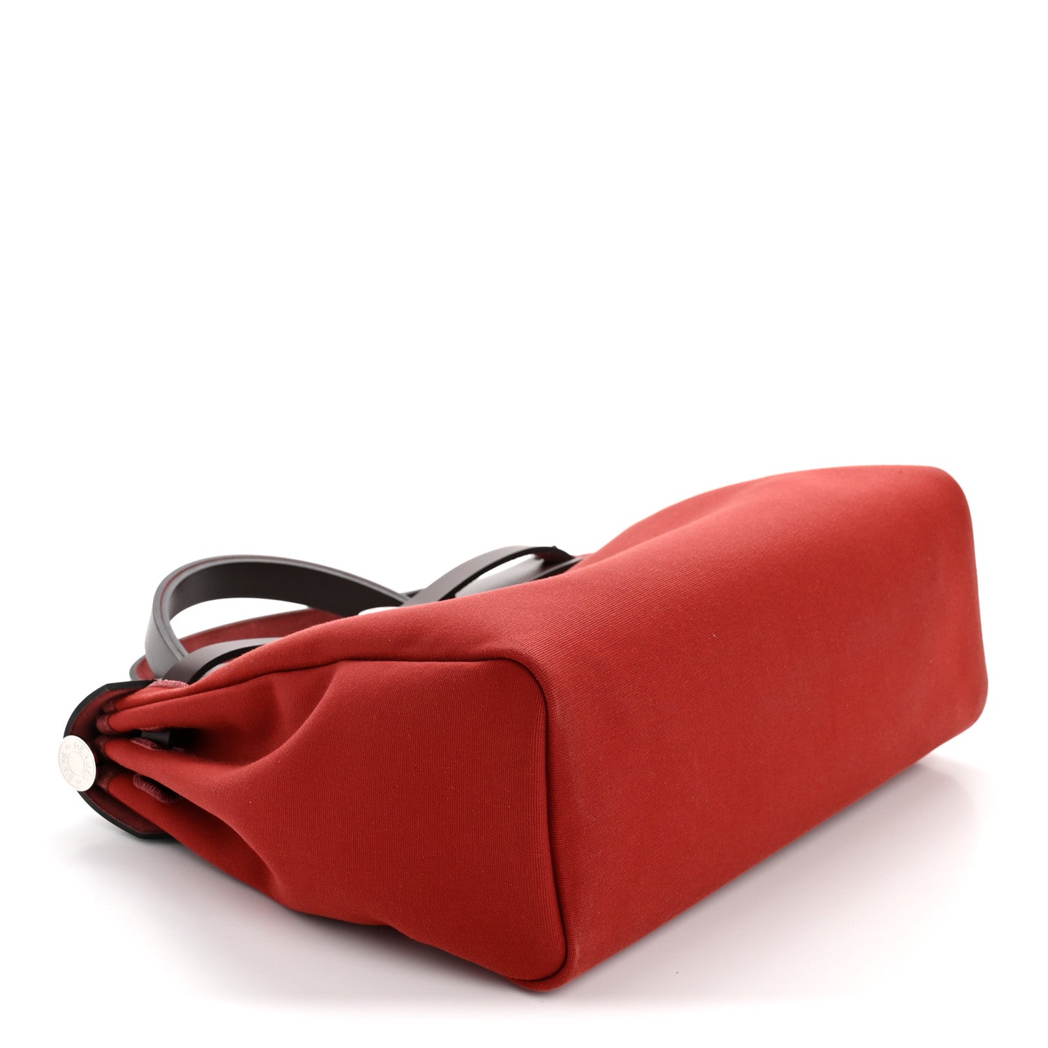 Military Toile Vache Hunter Tri-Color Herbag Zip Retourne 31 PM Rouge H Rouge Sellier Rose Mexico