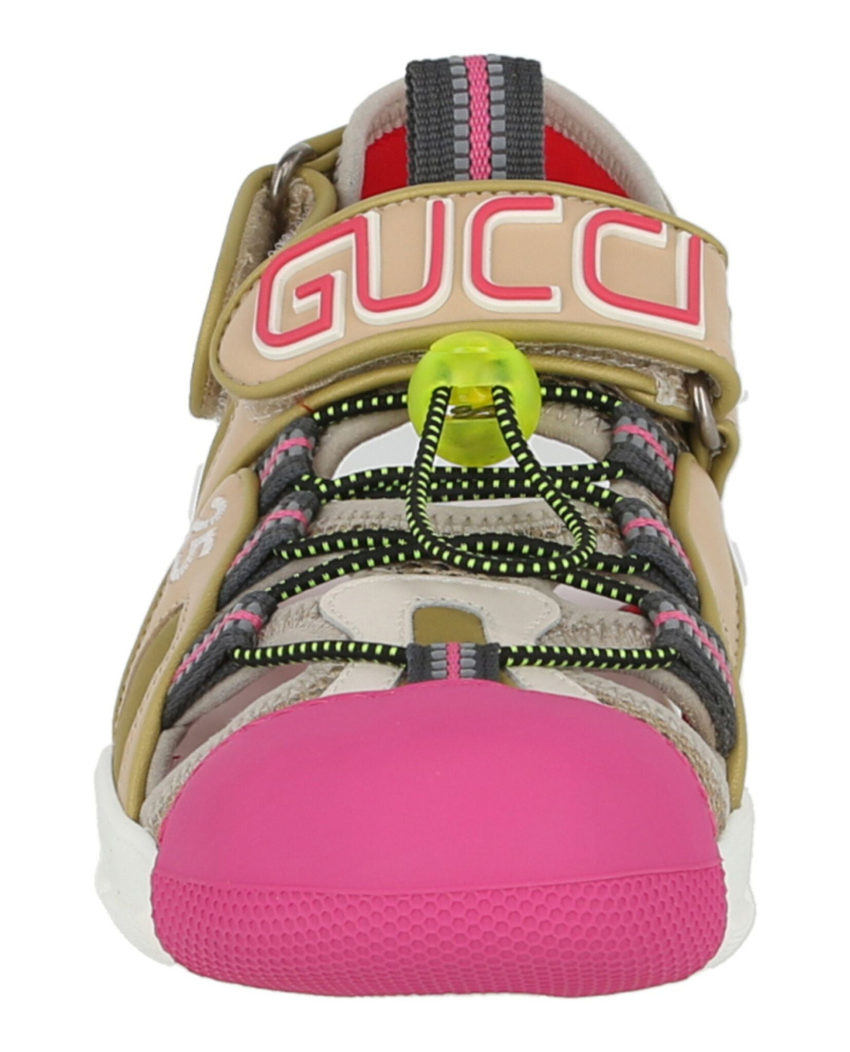 Women's Gucci Mesh Fabric Tinsel Sport Sandals