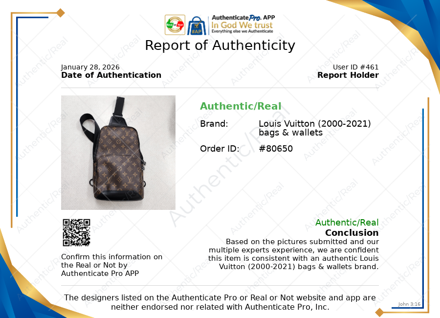 Crossbody Luxury Designer By Louis Vuitton, Size: Small
