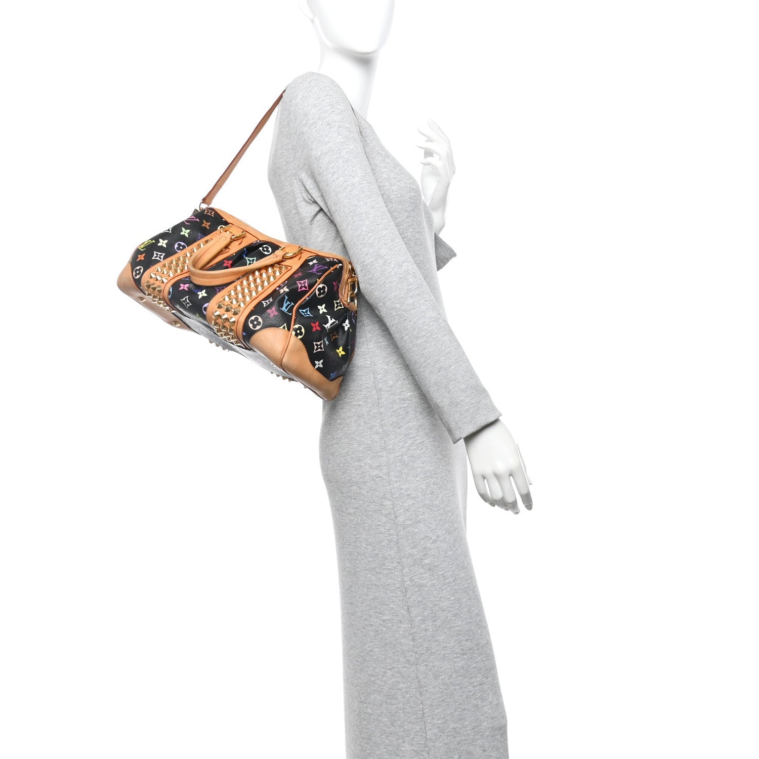 Monogram Multicolor Courtney MM Black