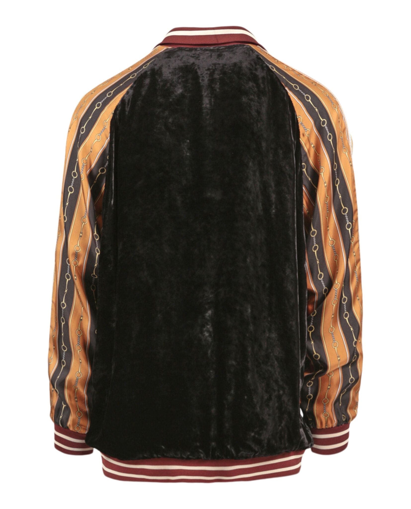 Men's Gucci Mixed Media Track Jacket