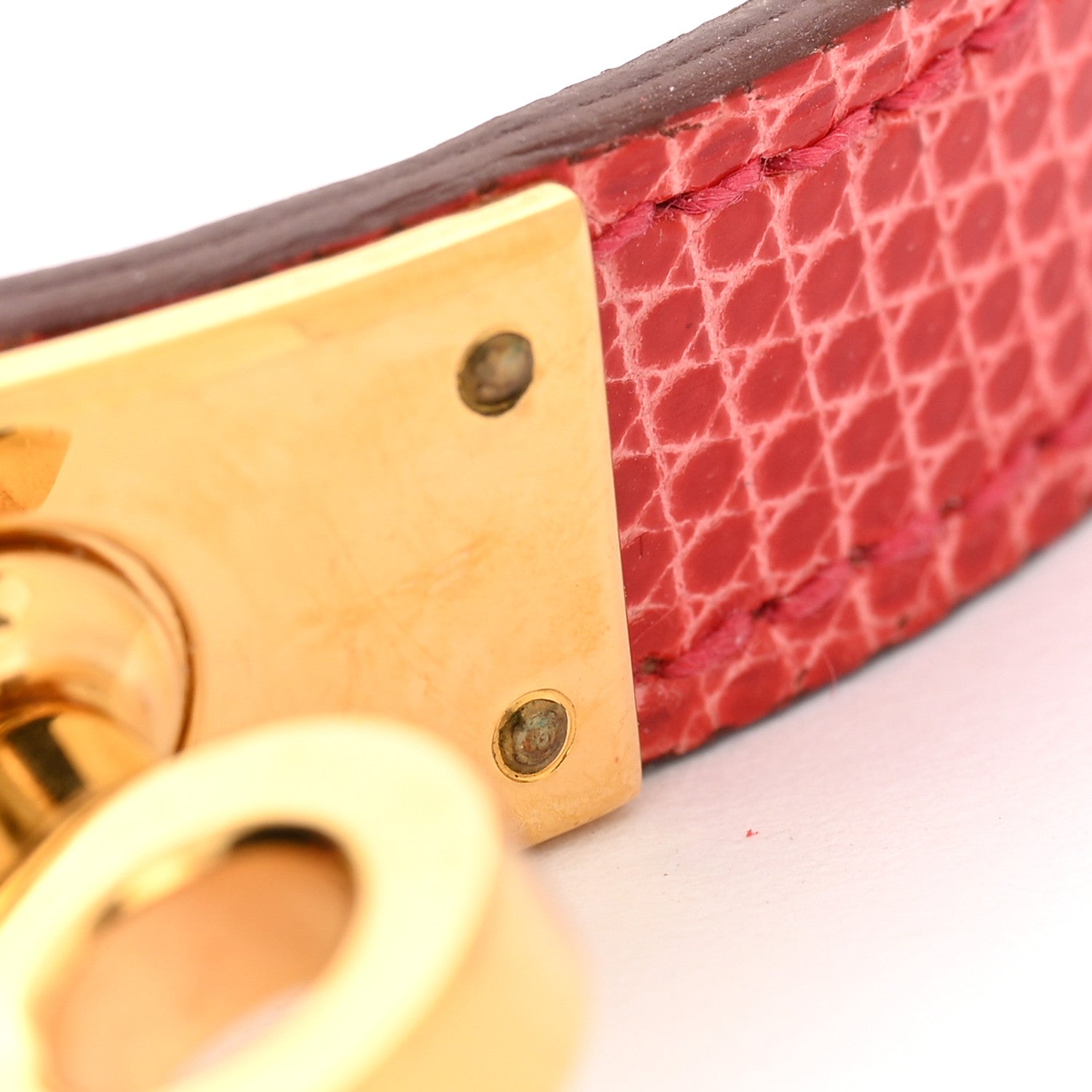 Lizard Kelly Double Tour Bracelet S Bougainvillea