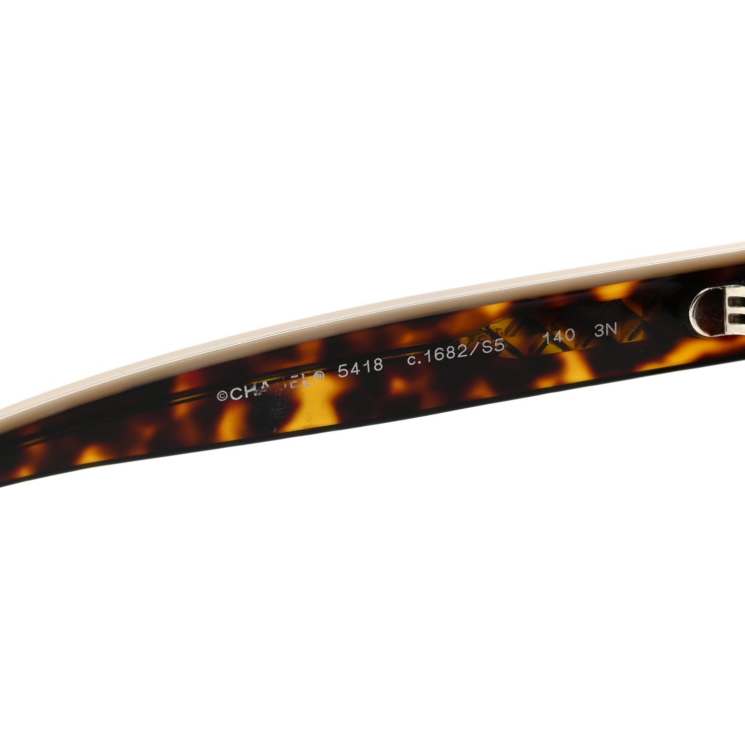 Acetate Logo Shield Sunglasses 5418 Tortoise