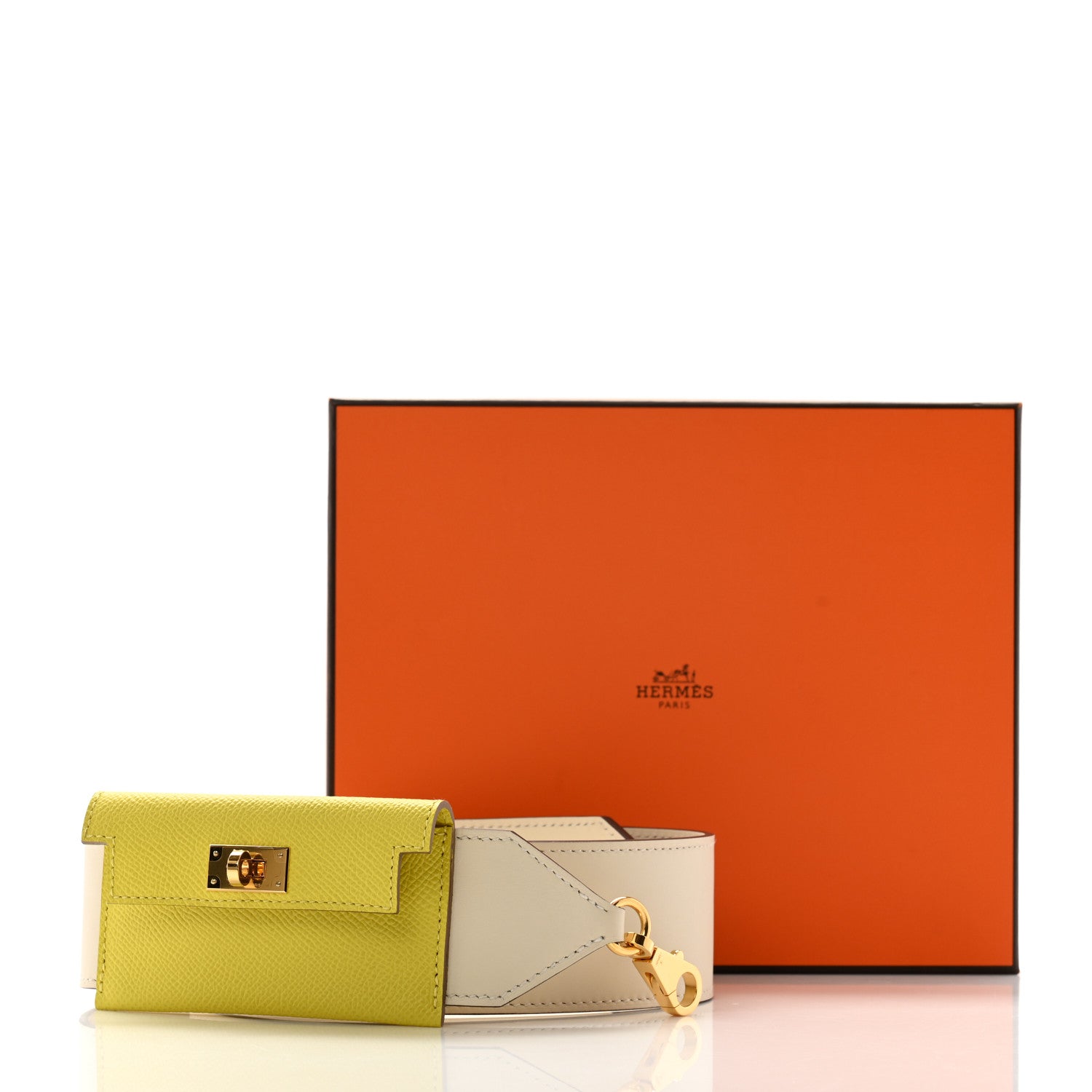 Swift Epsom Pocket Kelly Shoulder Strap Nata Lime