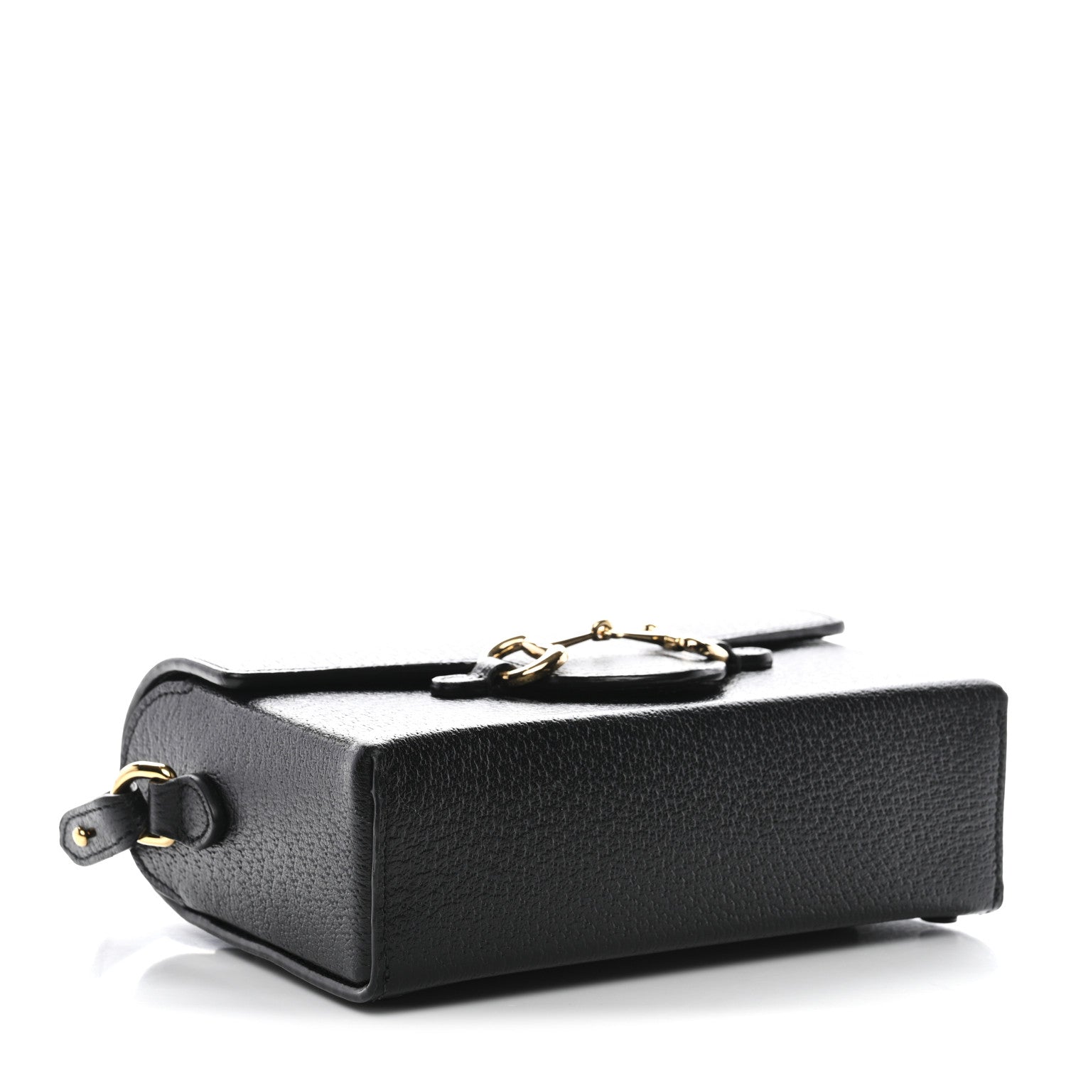 Calfskin Horsebit 1955 Shoulder Bag Black