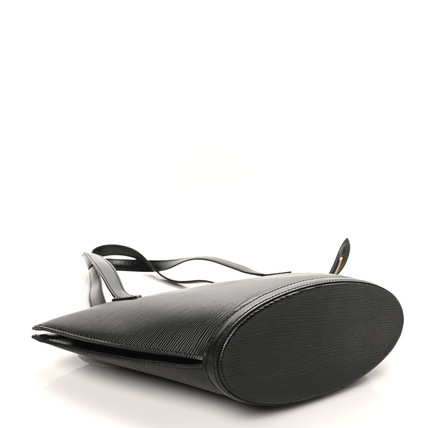 Epi Saint Jacques PM Long Straps Black