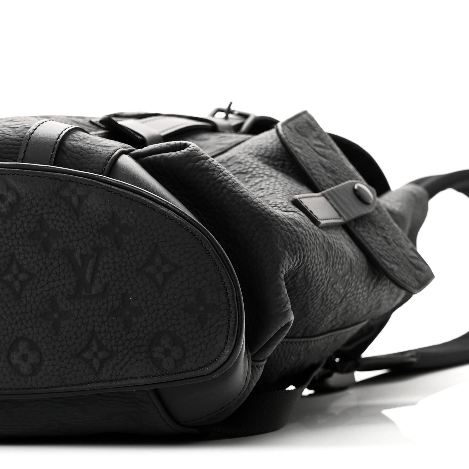 Taurillon Monogram Christopher PM Backpack Black