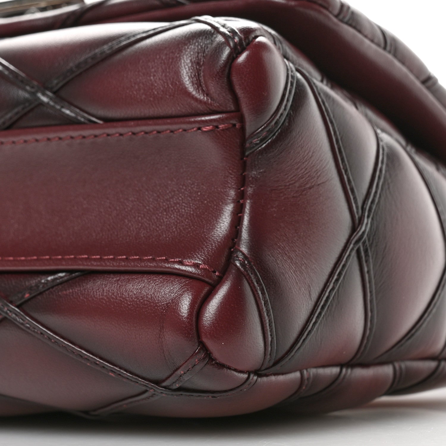 Lambskin Malletage GO-14 PM NM Bordeaux