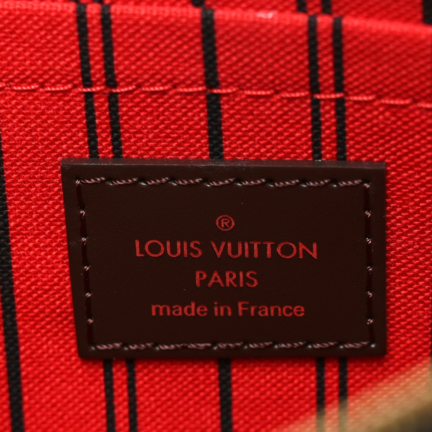 Damier Ebene Neverfull MM GM Pochette