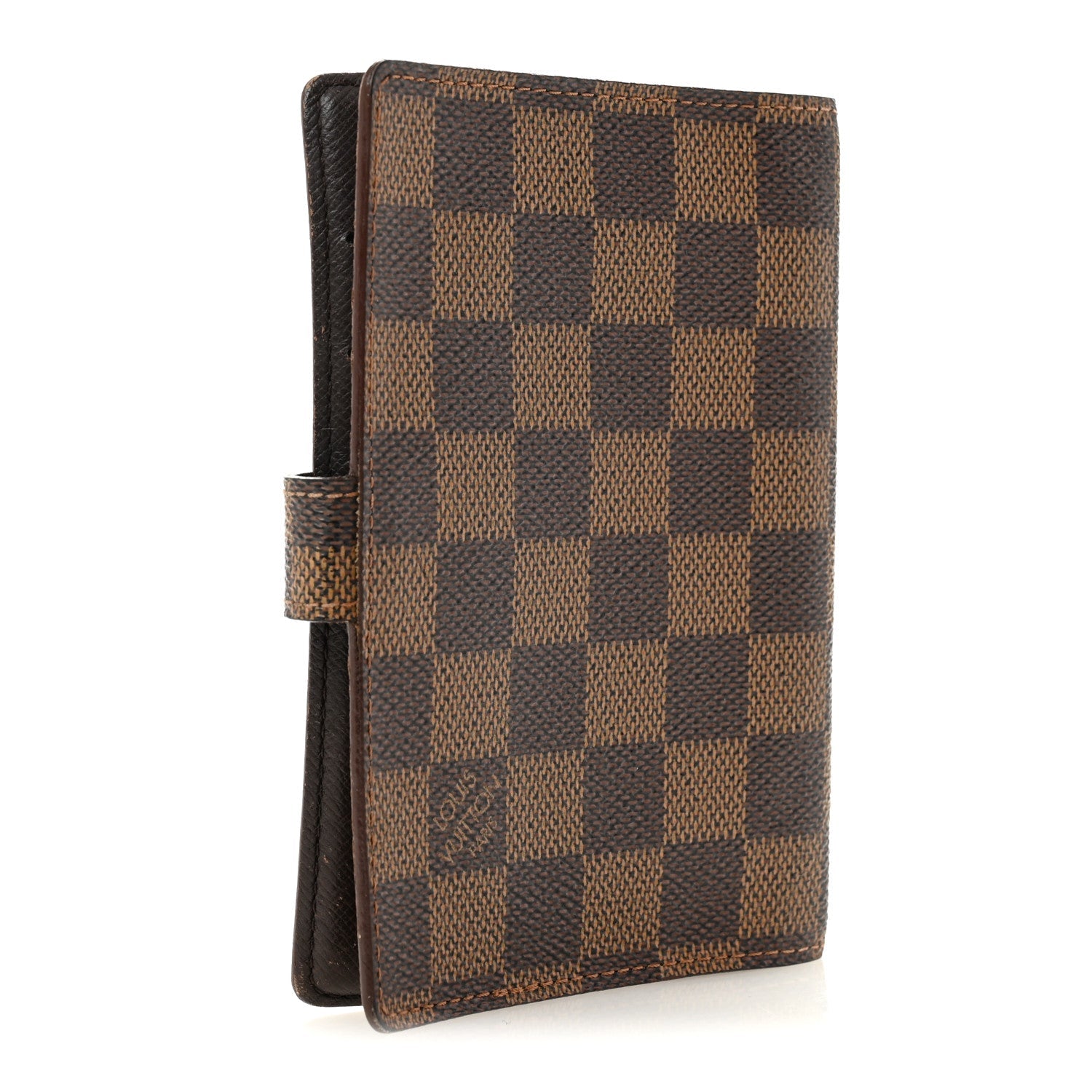 Damier Ebene Small Ring Agenda Cover
