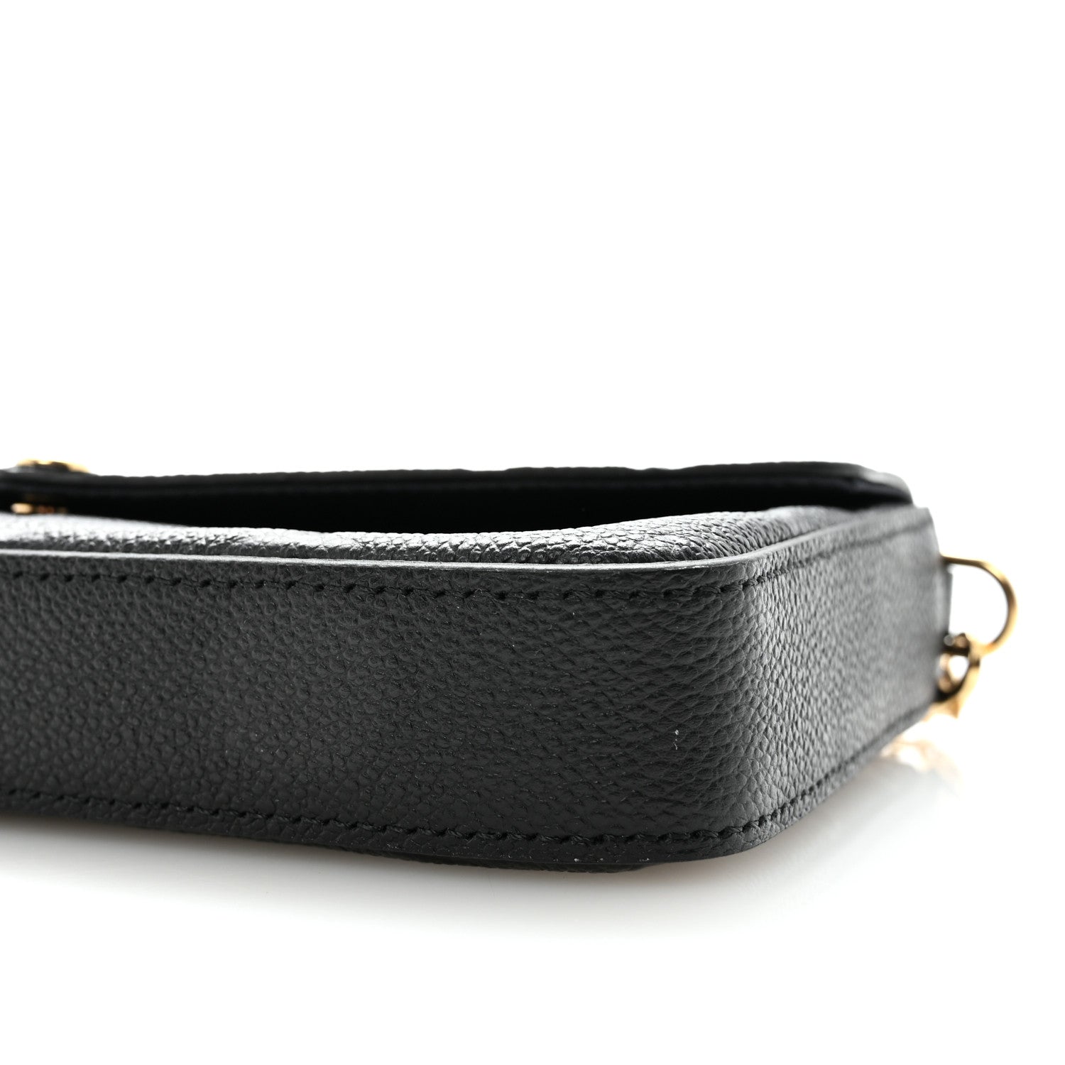 Empreinte Pochette Felicie Chain Wallet Black