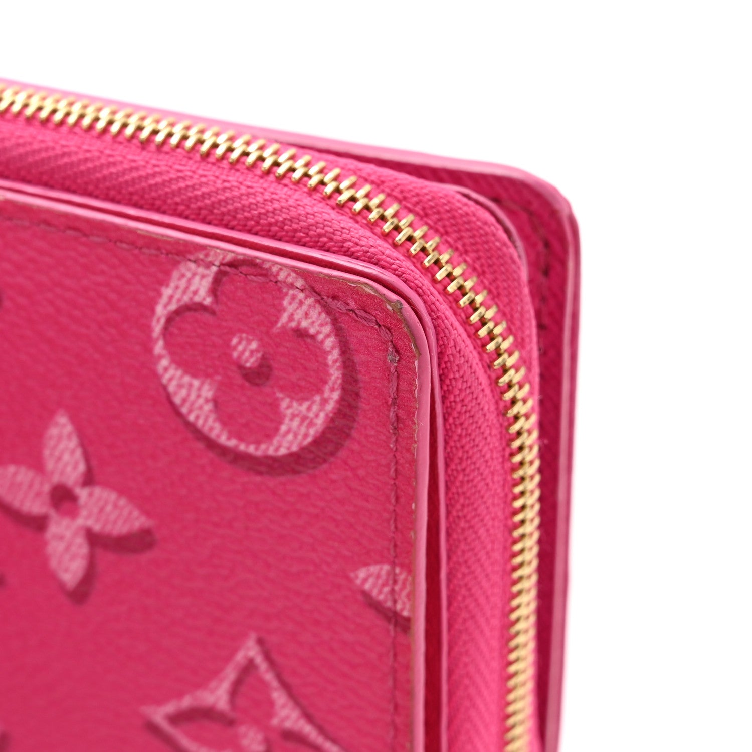 Monogram Fall for You Lou Wallet Fuchsia