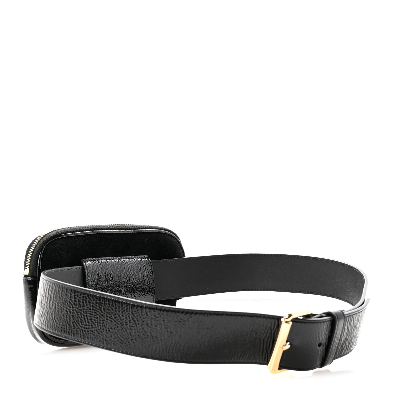 Suede Patent Ophidia Belted iPhone Case 85 34 Black