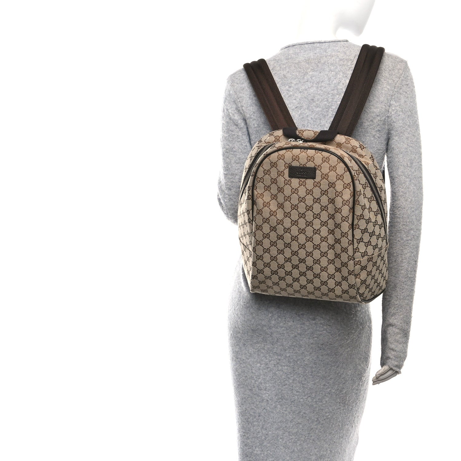 Monogram Travel Backpack Dark Brown