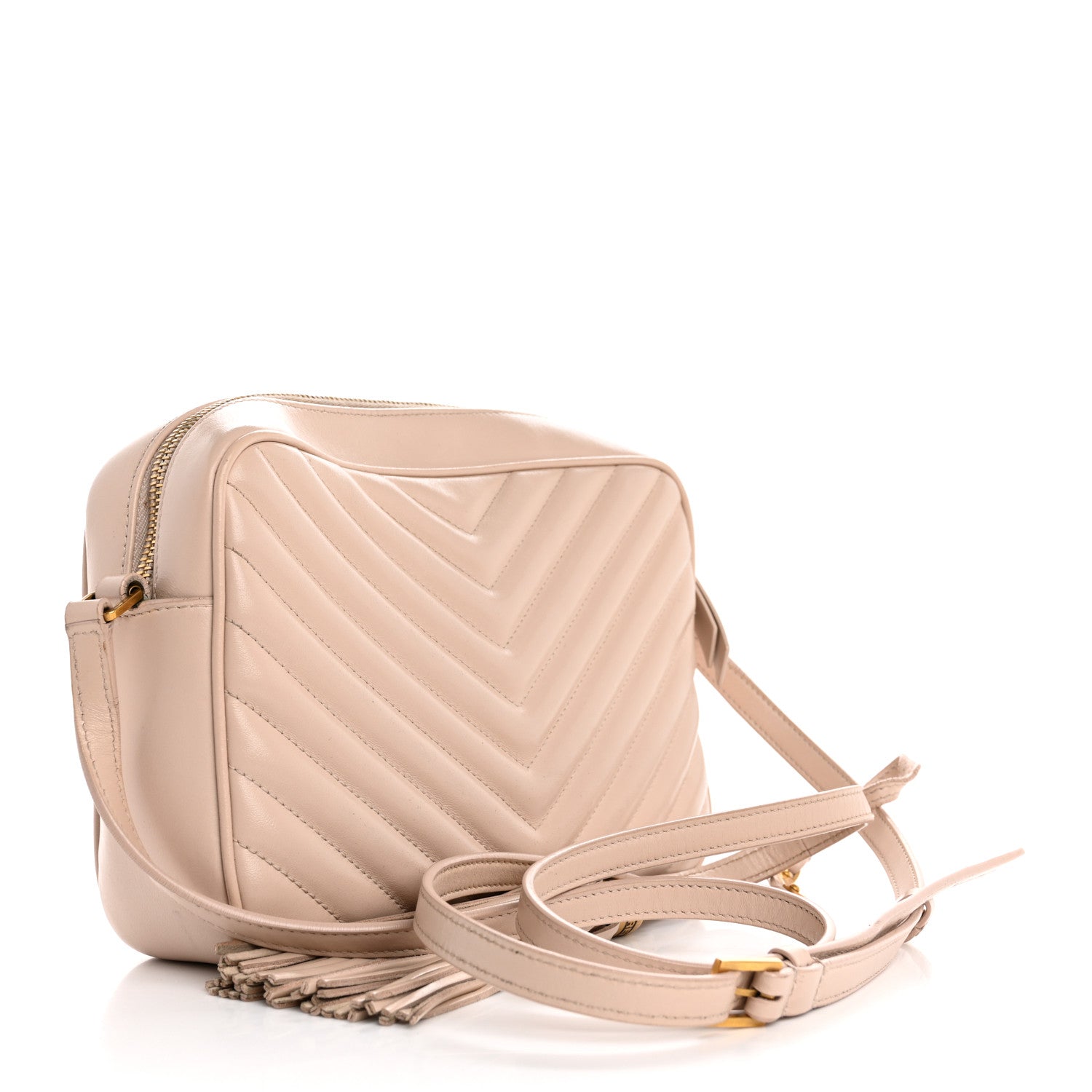 Calfskin Matelasse Monogram Lou Camera Bag Washed Light Pink