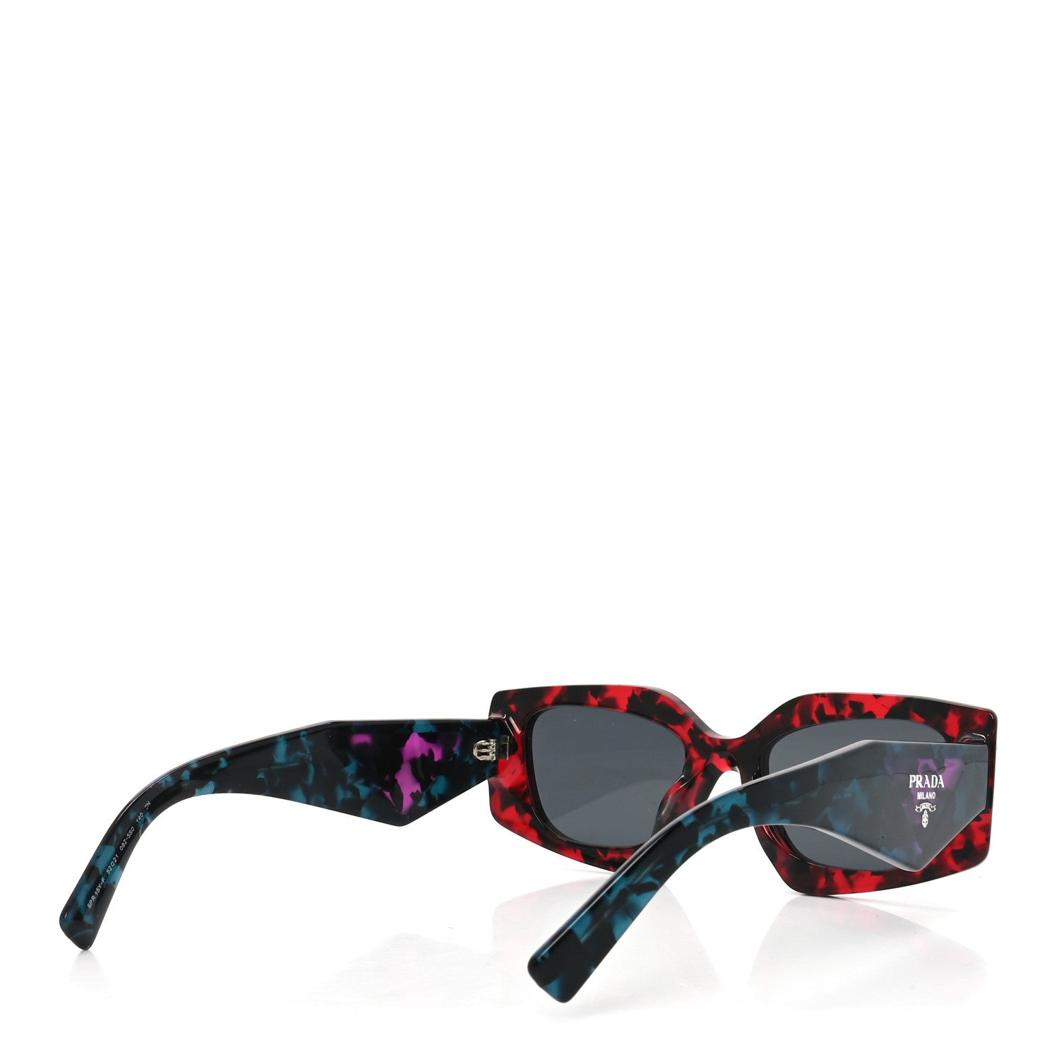 Acetate Square Sunglasses SPR 15Y-F Scarlet Tortoise