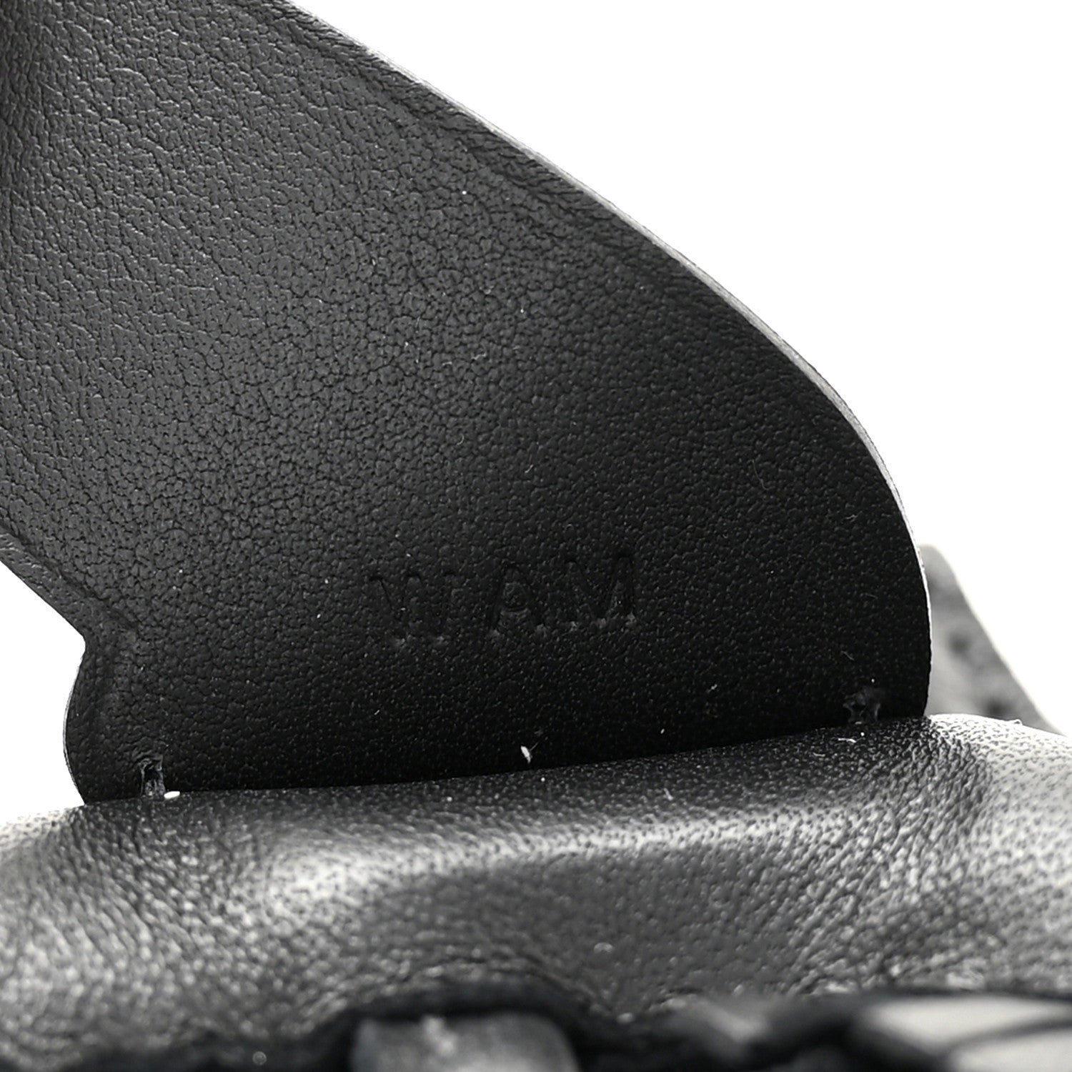 Milo Lambskin Matte Alligator Touch Grigri Rodeo Pegase Horse Bag Charm PM Black Graphite