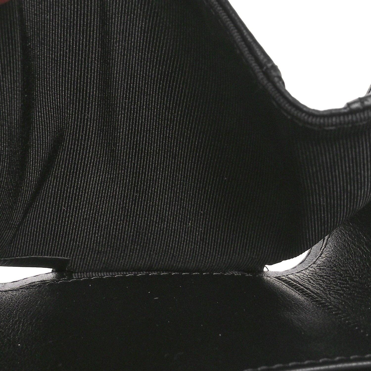Patent Quilted Reissue Compact Wallet So Black