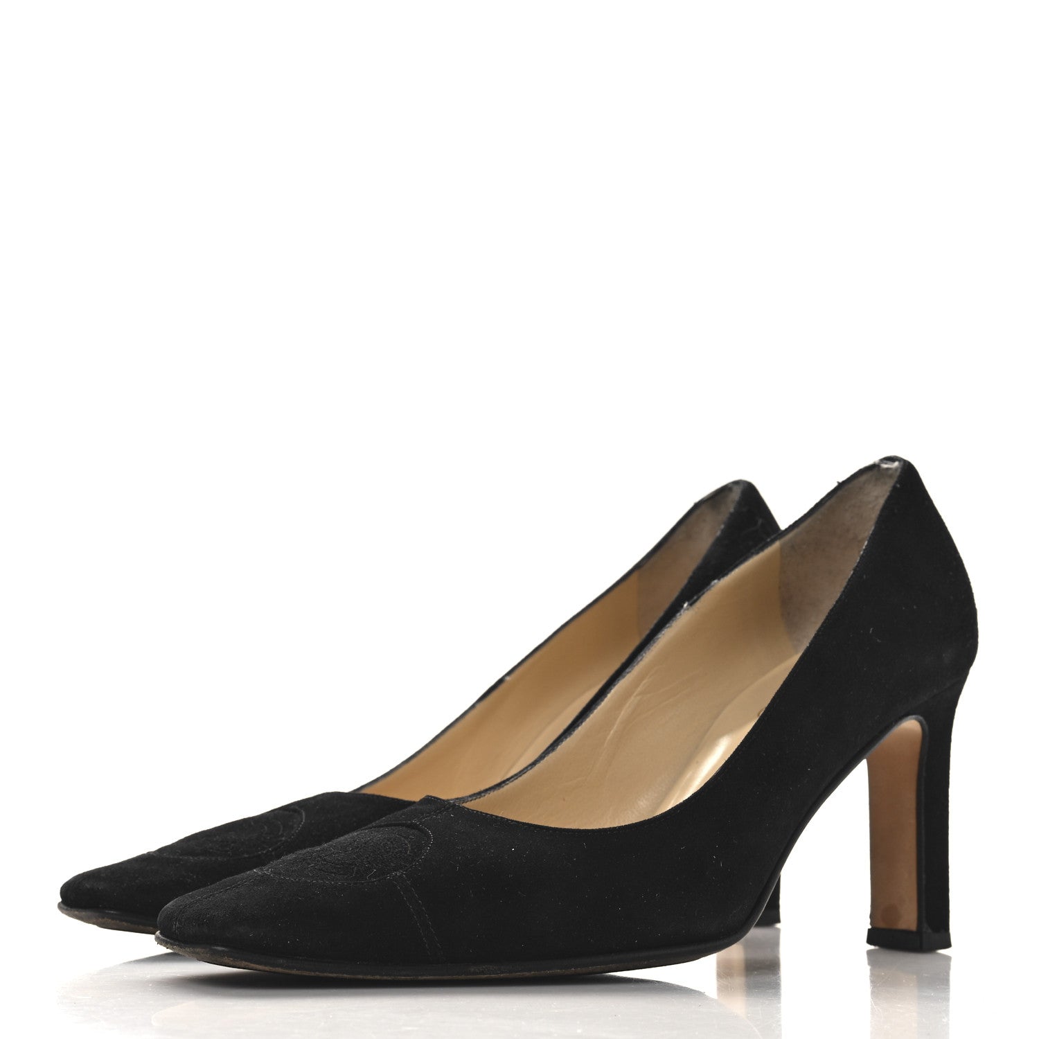 Suede CC Pumps 36.5 Black