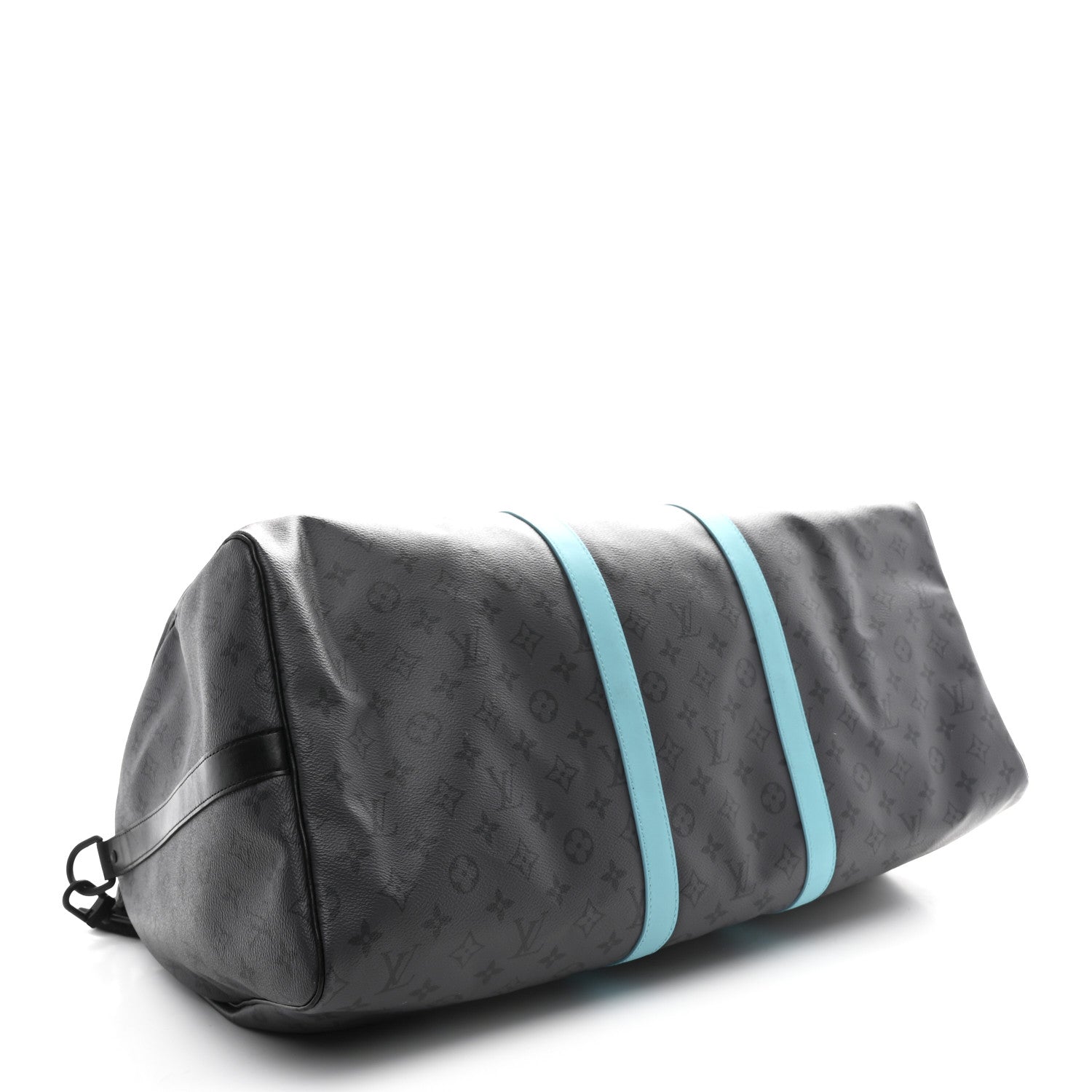 Reverse Monogram Eclipse Keepall Bandouliere 55 Turquoise