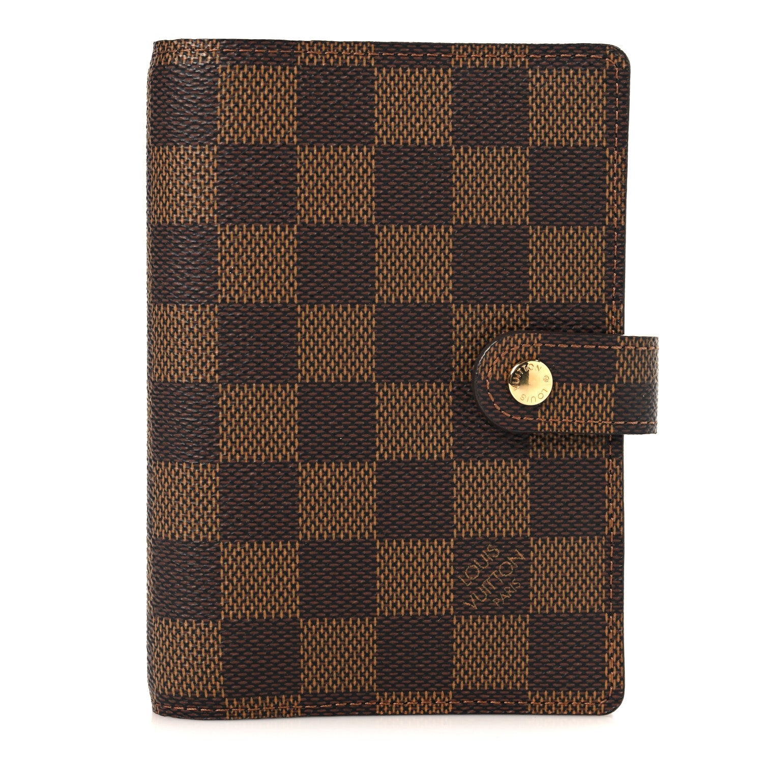 Damier Ebene Small Ring Agenda Cover