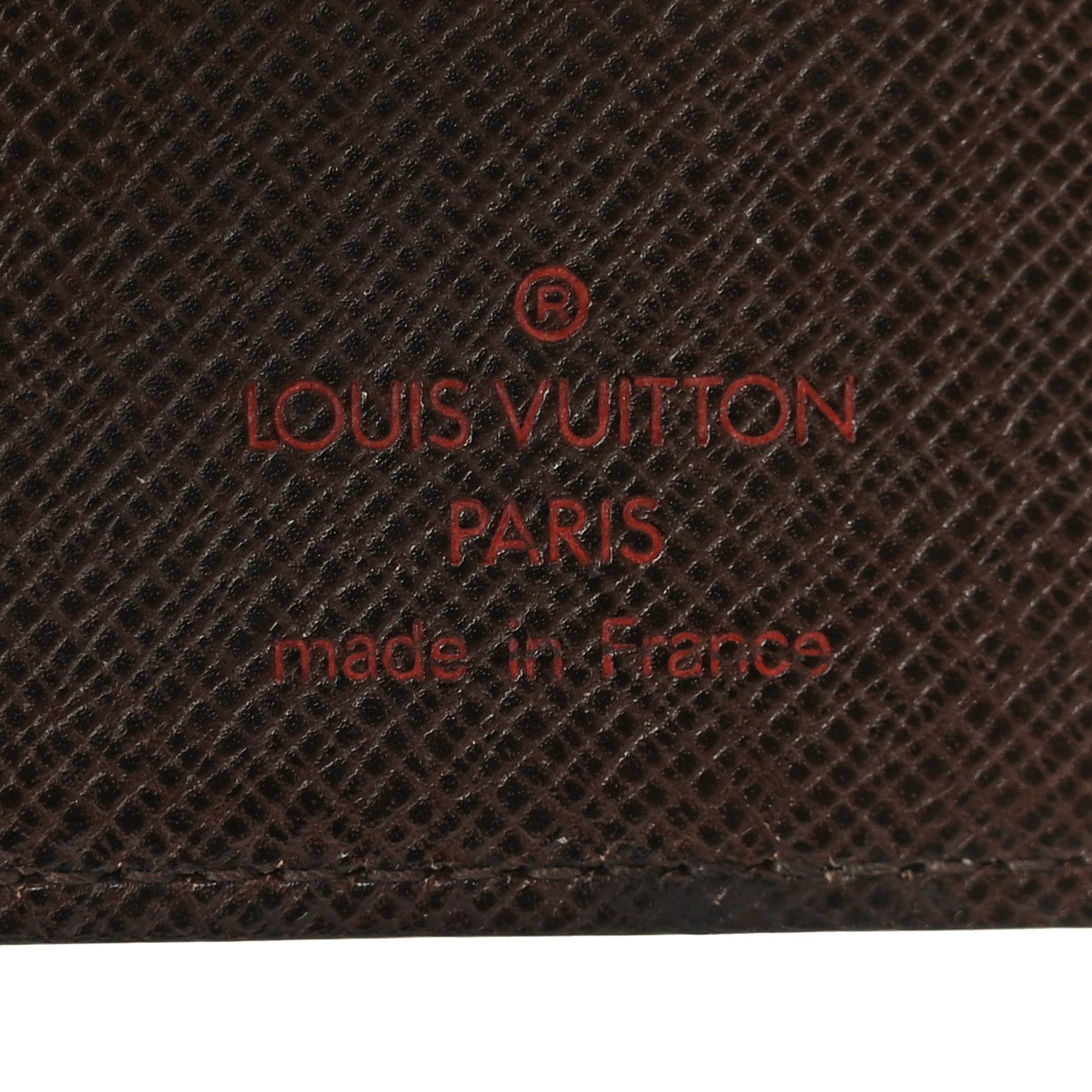 Damier Ebene Medium Ring Agenda Cover