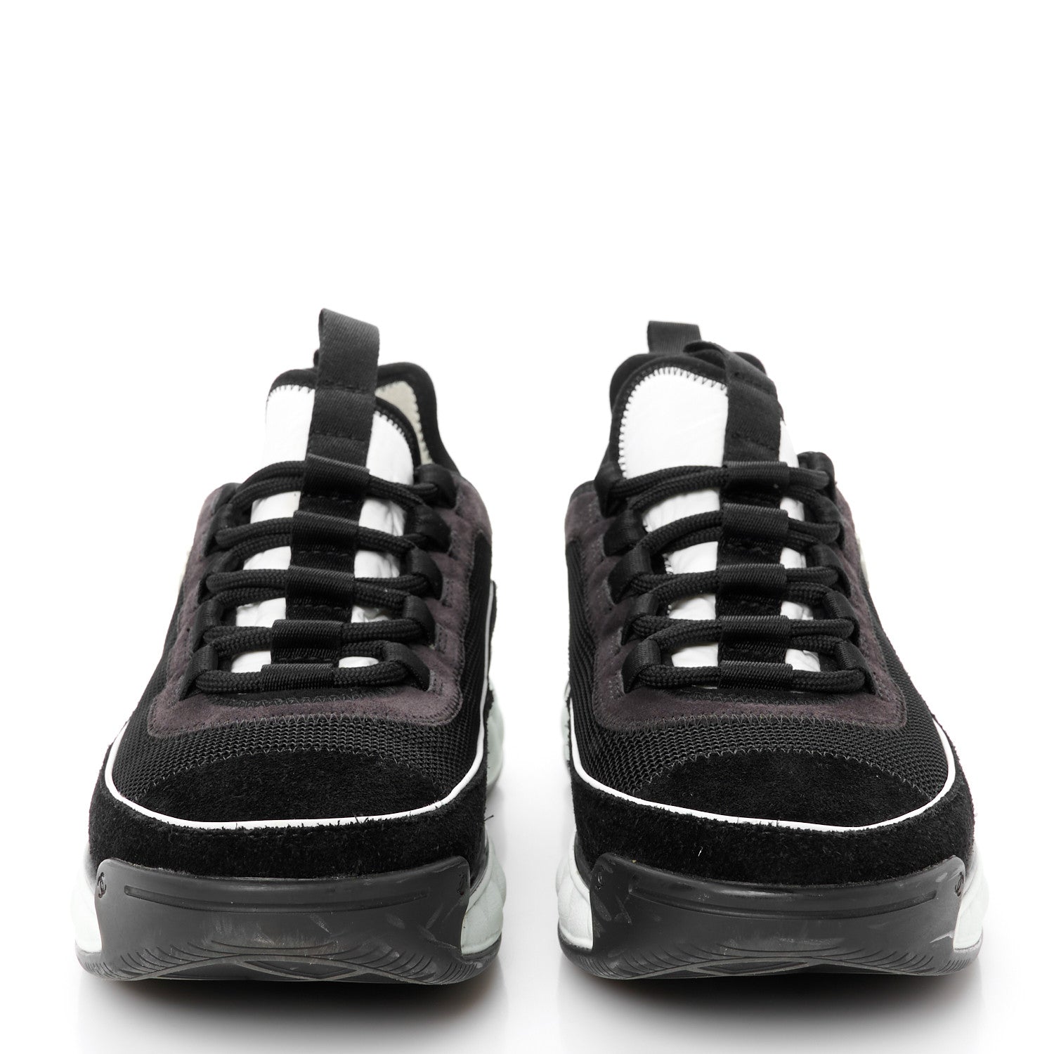 Fabric Suede CC Sneakers 39 Black Dark Grey