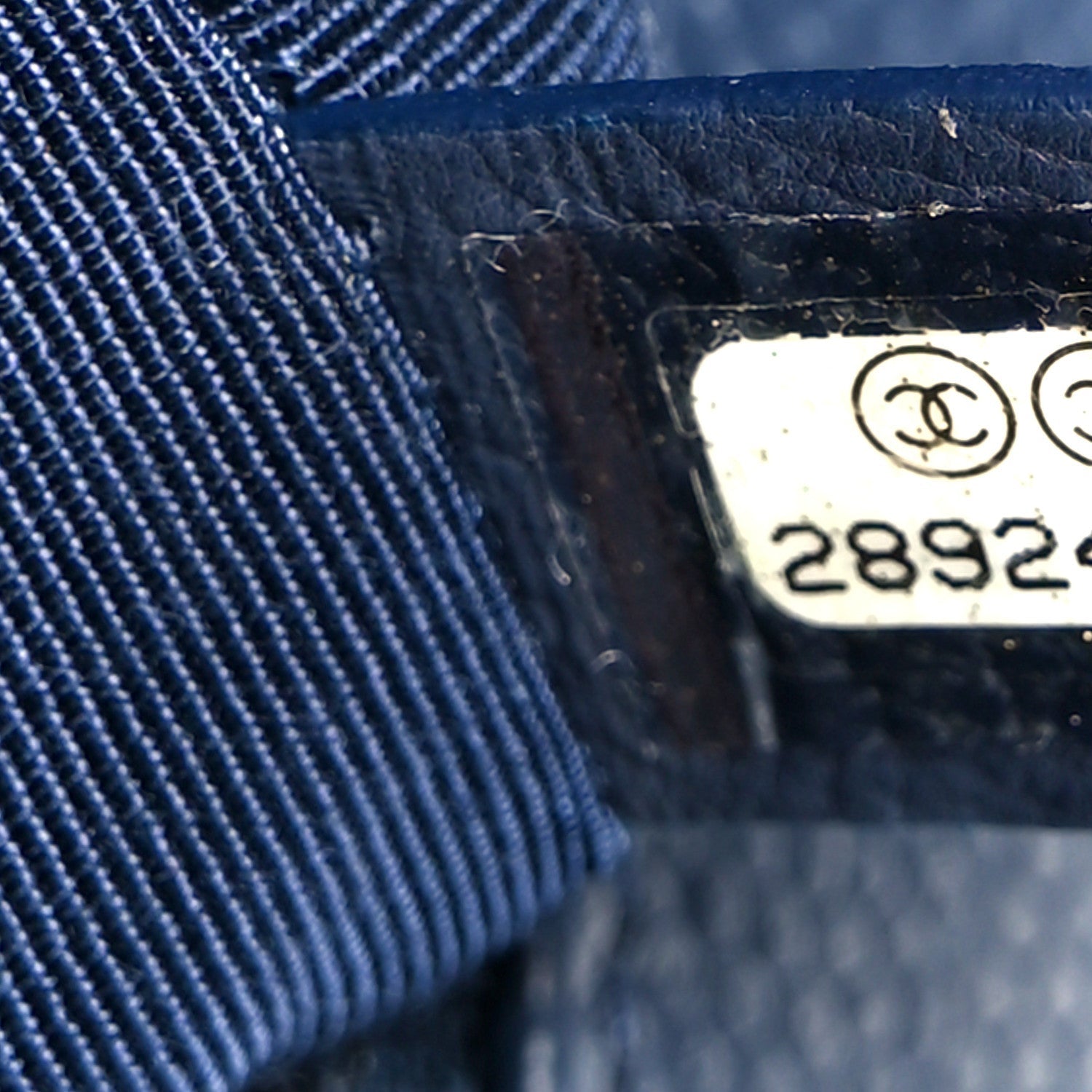 Caviar Quilted New Medium Boy Flap Blue