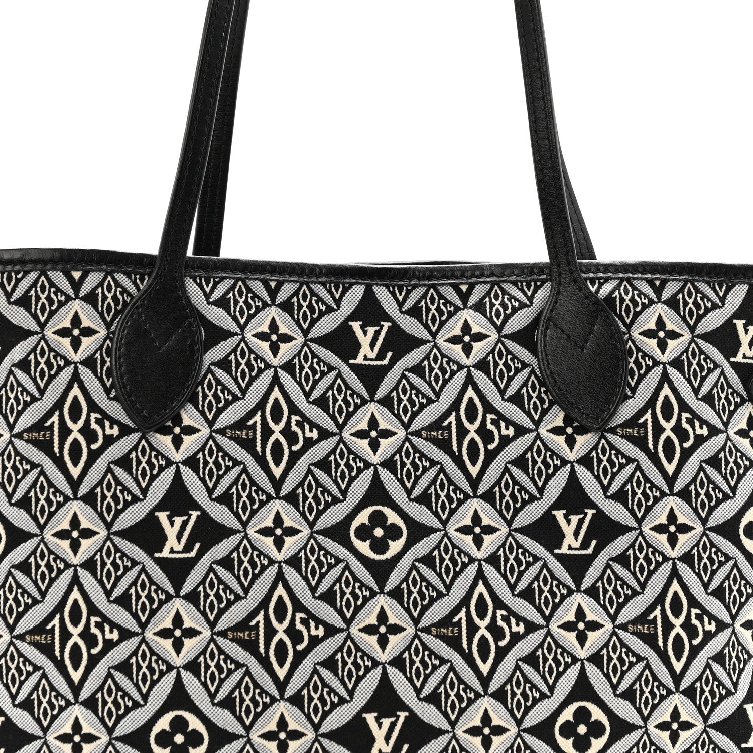 Jacquard Since 1854 Neverfull MM Grey