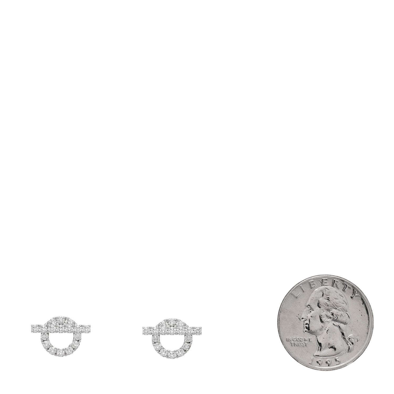 18K White Gold Diamond Finesse Earrings