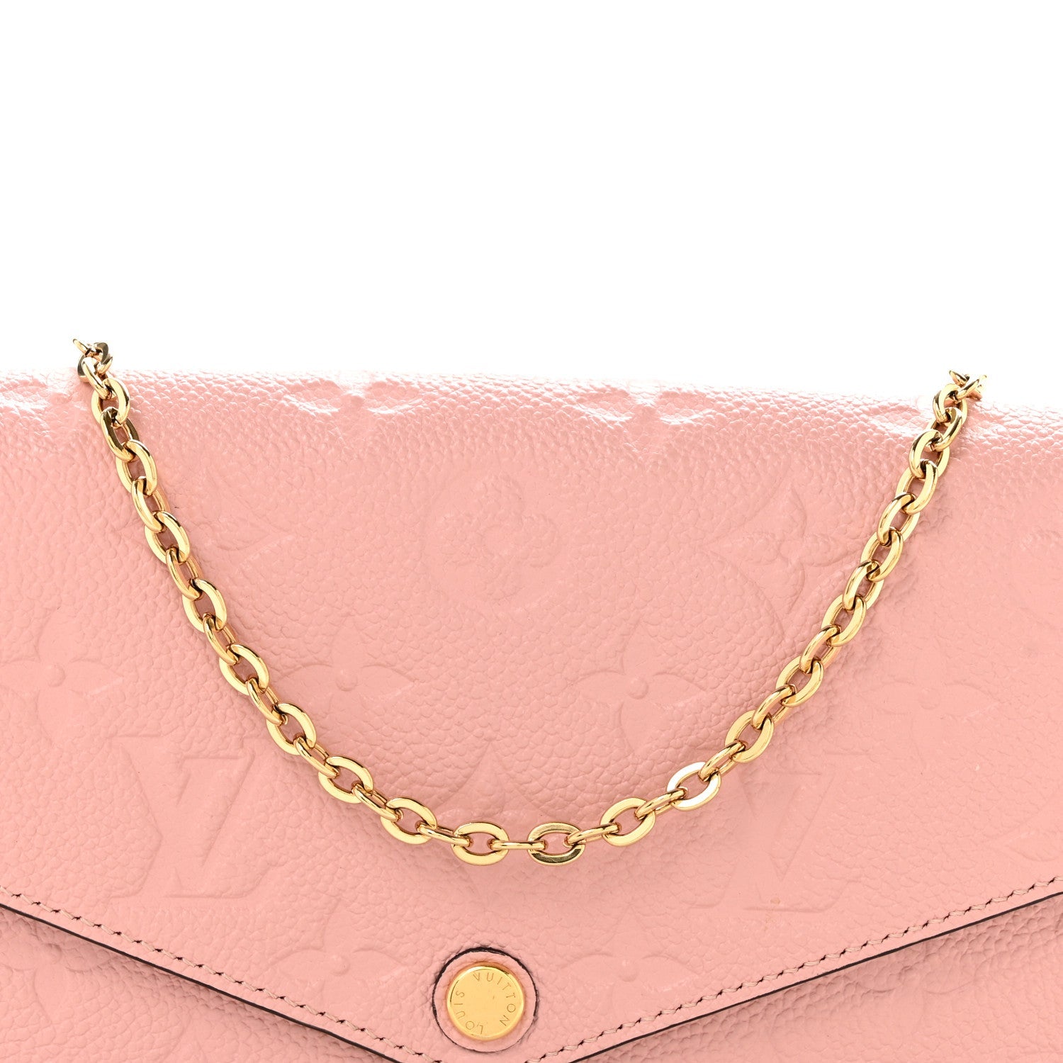 Empreinte Pochette Felicie Chain Wallet Rose Poudre