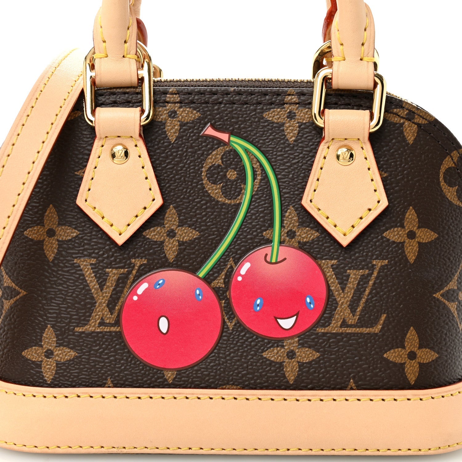LV X TM Monogram Cerises Nano Alma