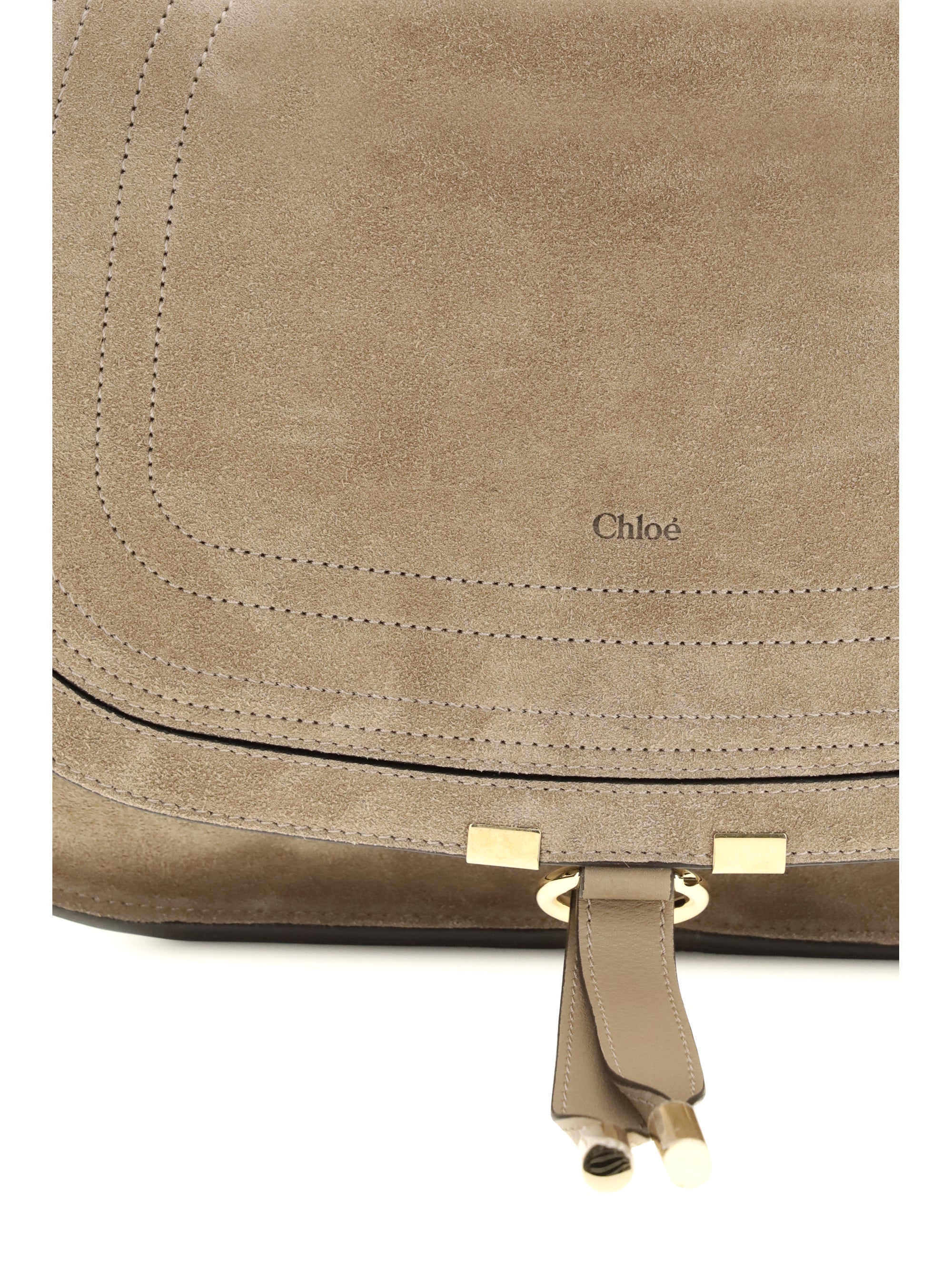 marcie suede leather shoulder bag